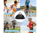 Portable sports training bag, fitness bag dry wet separation large capacity