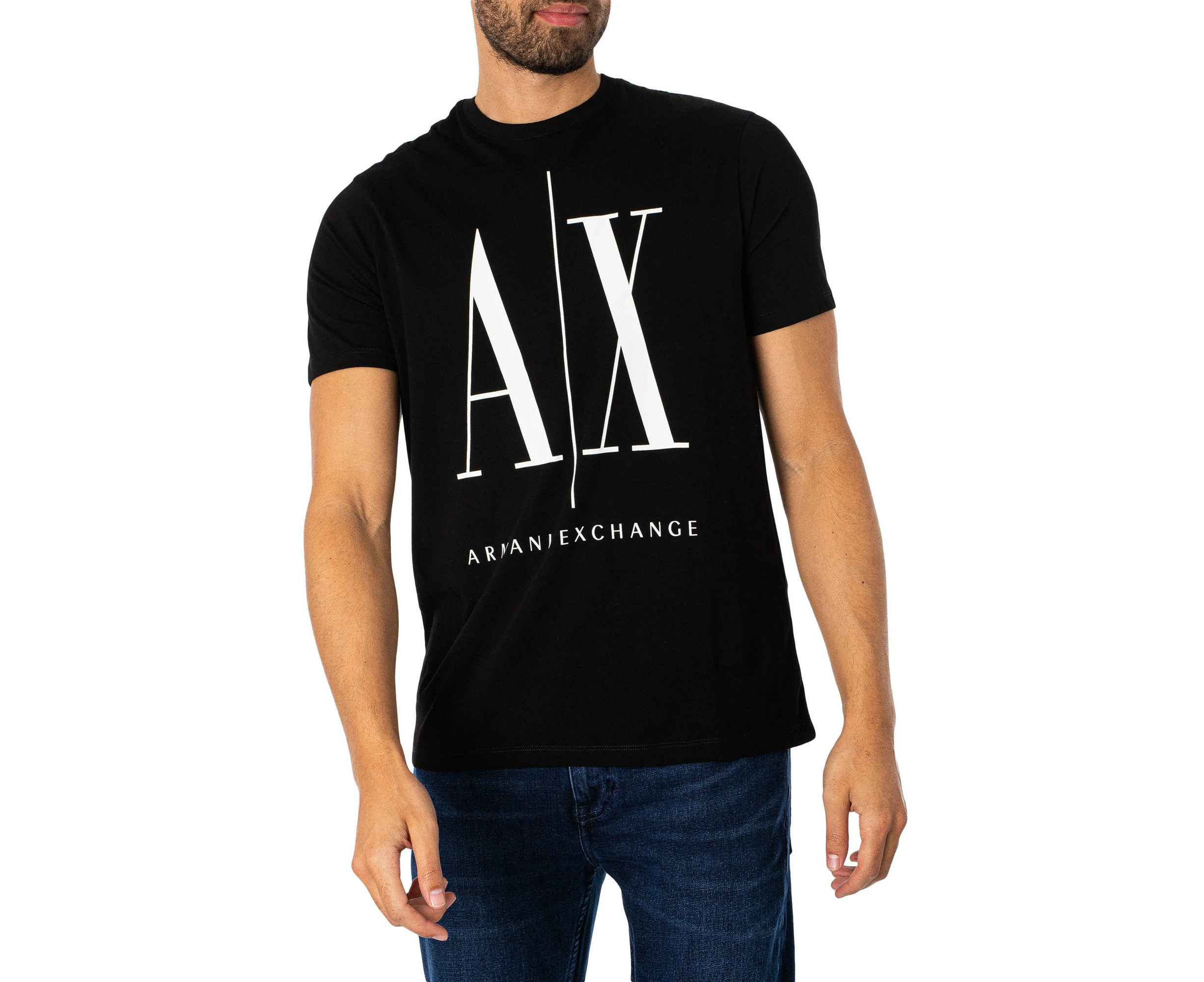 Armani Exchange Men's Graphic T-Shirt - Black