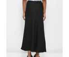 Petites Linen Blend Midi Skirt - Dannii Minogue