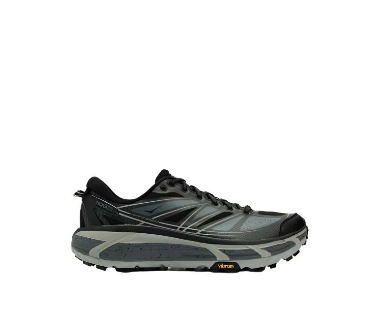 HOKA Mens U Mafate Speed 2 Running Shoes - Black & Castlerock