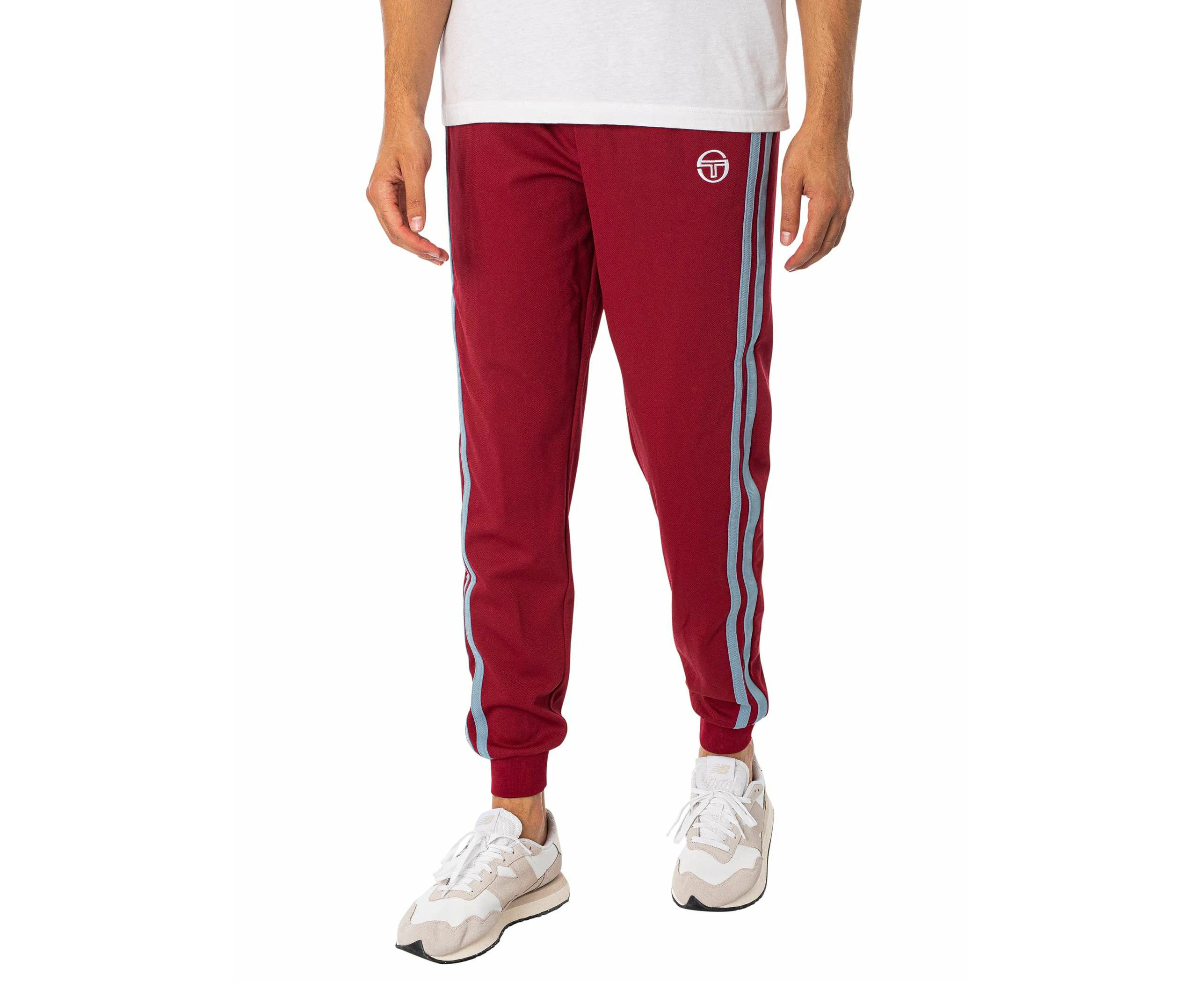 Sergio Tacchini Men's New Damarindo Track Joggers - Red