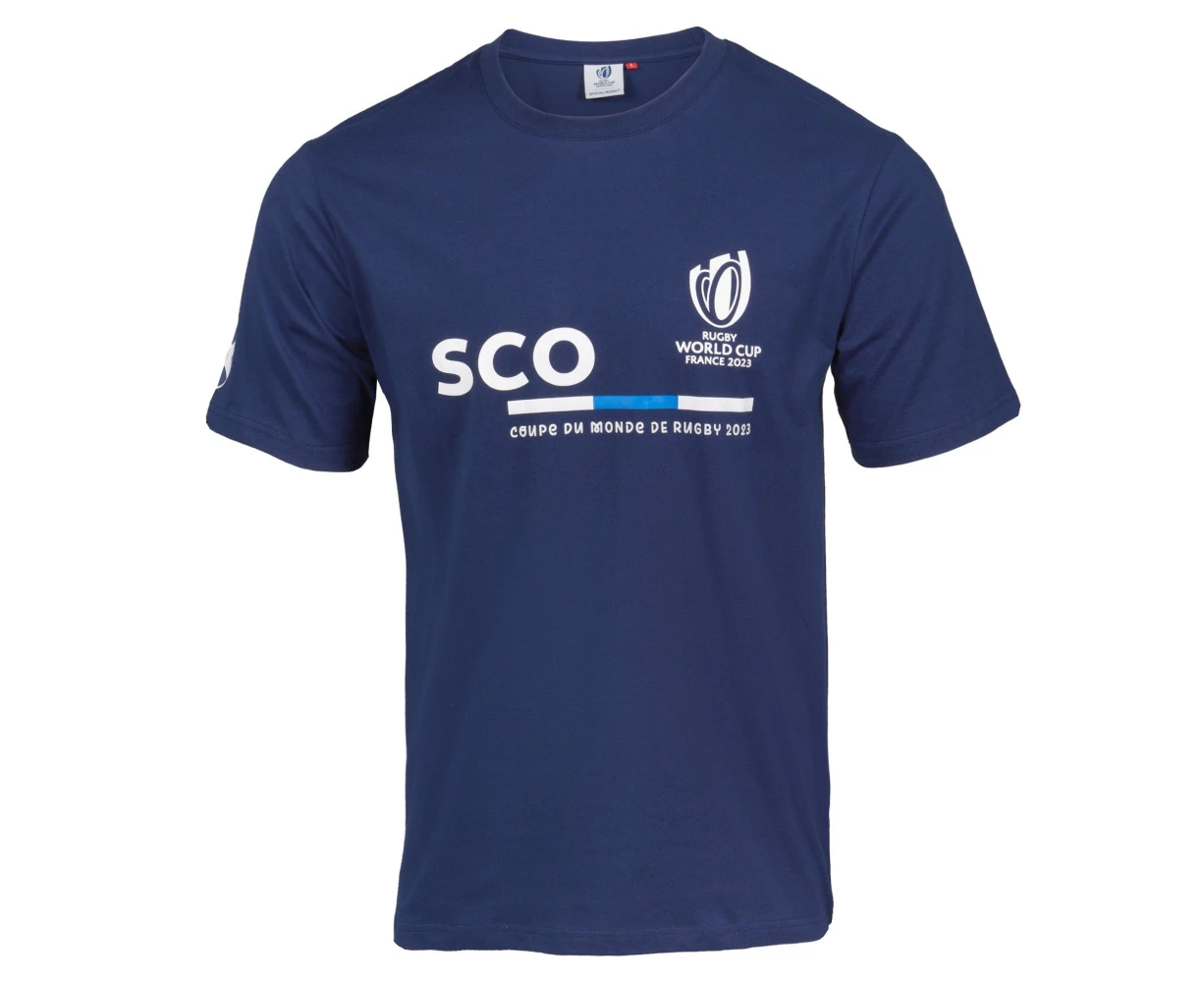 Rugby World Cup 2023 Scotland Supporter T-shirt - Navy