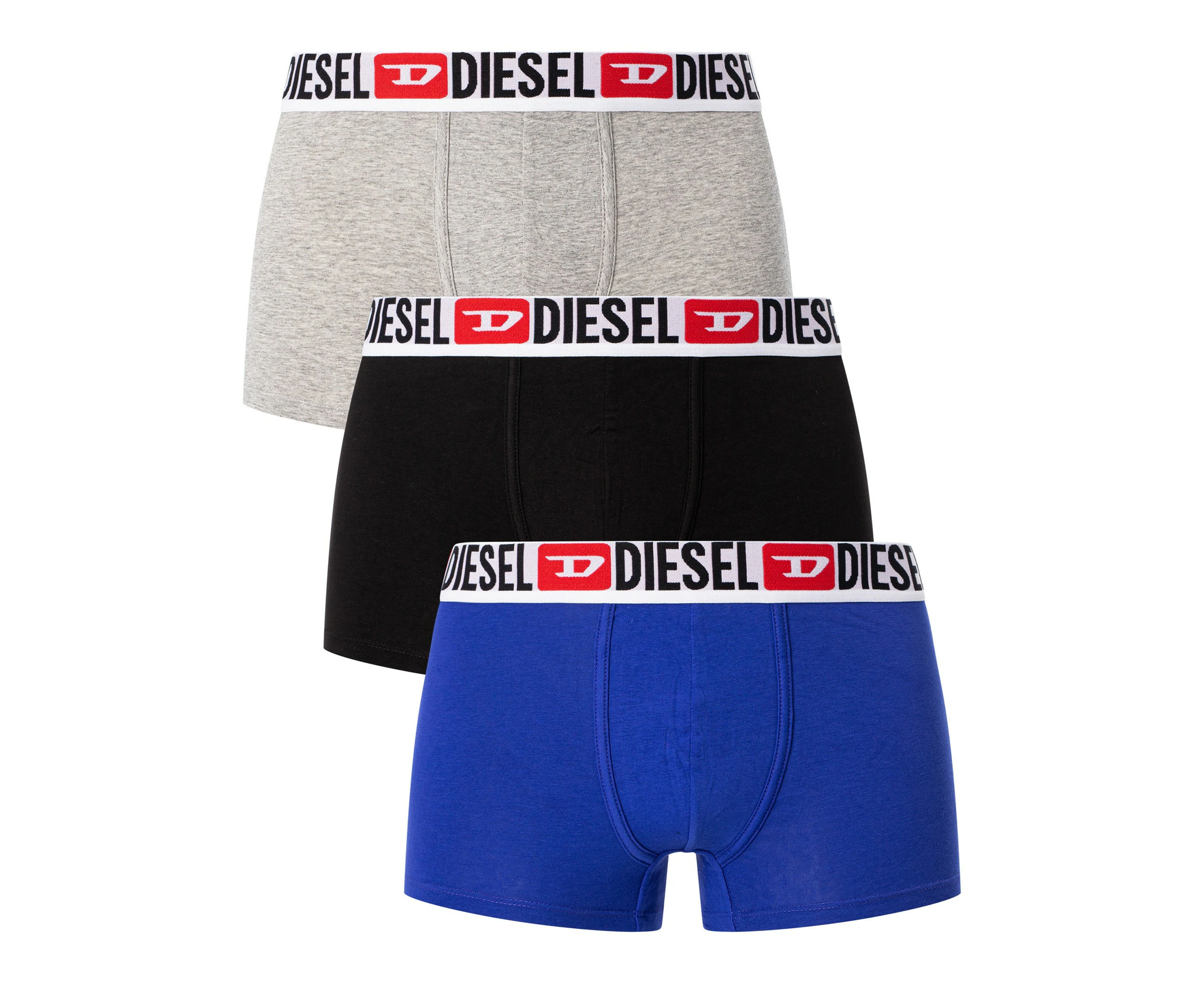 Diesel Men's 3 Pack Damien Trunks - Multicoloured