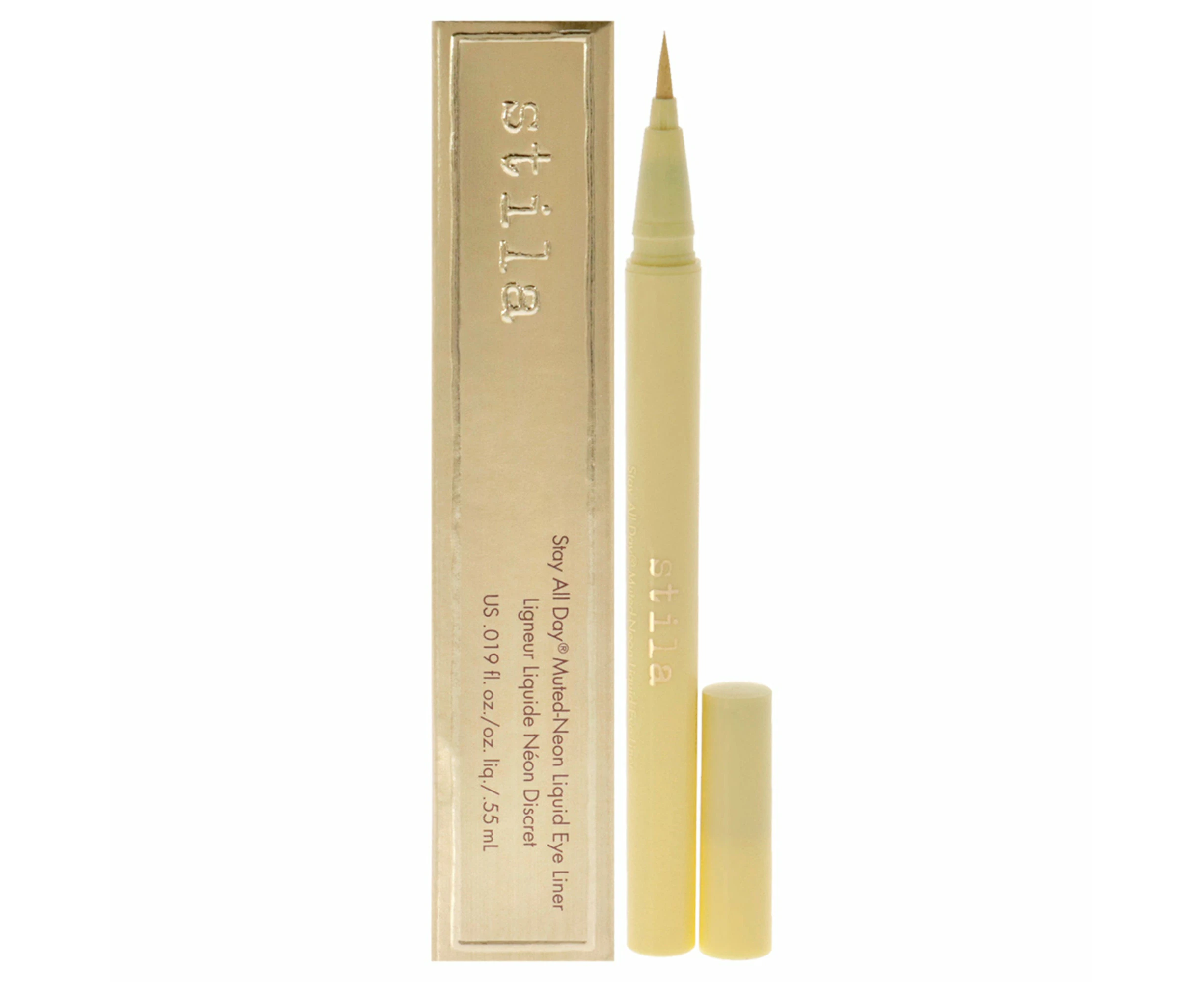 Stay All Day Muted-Neon Liquid Eye Liner - Mellow Yellow by Stila for Women - 0.019 oz Eyeliner