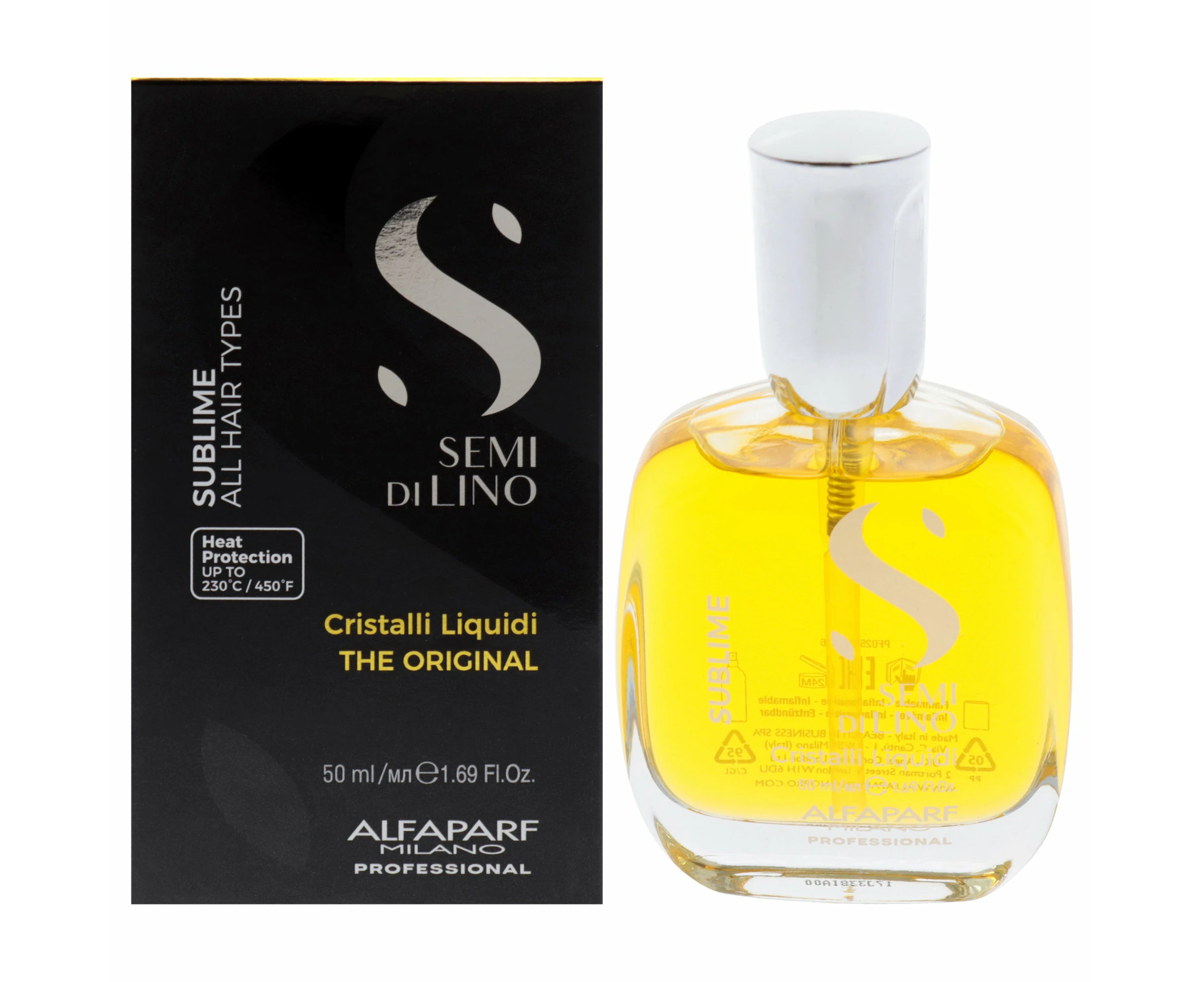 Semi Di Lino Sublime Cristalli Liquidi The Original by Alfaparf Milano for Unisex - 1.69 oz Treatment