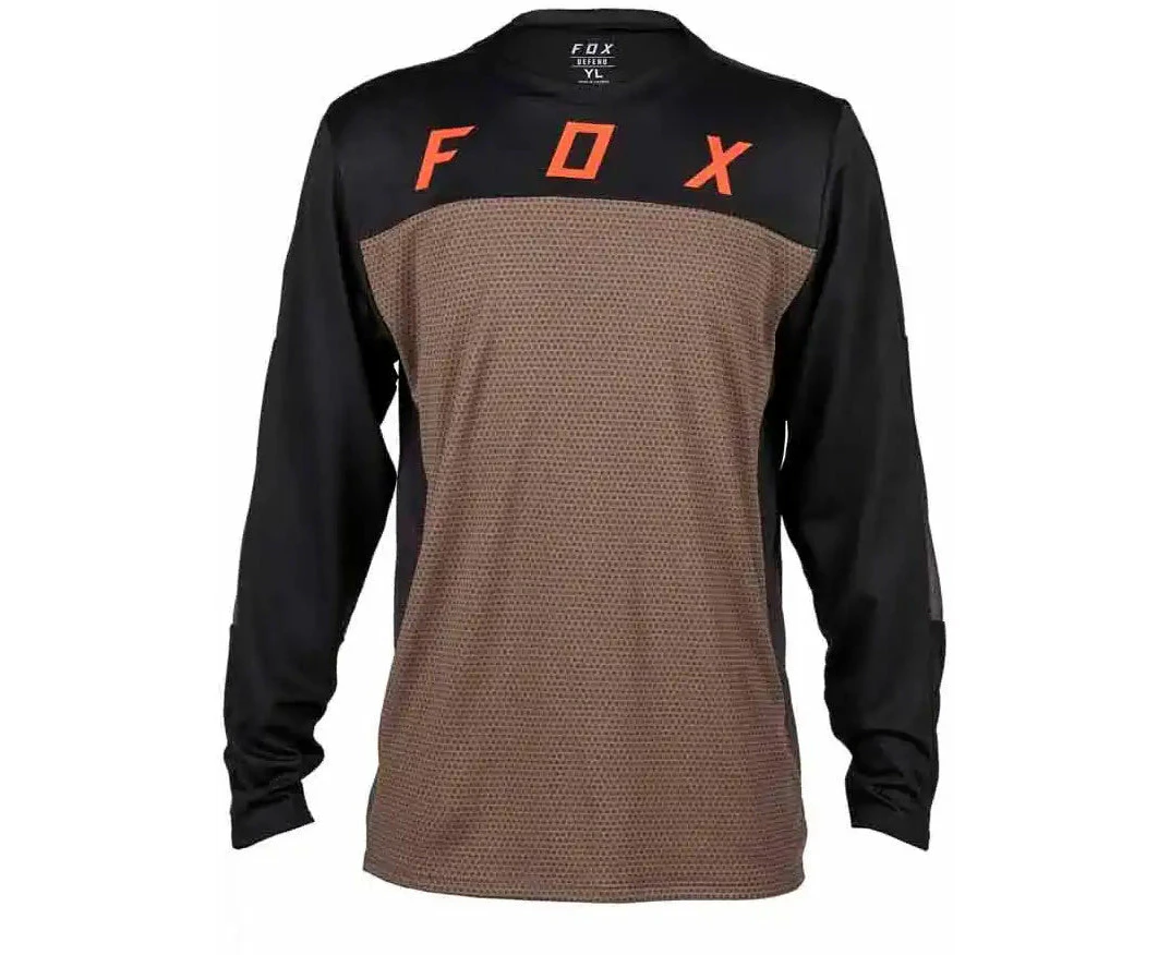 Fox Defend RACE Youth LS MTB Jersey - Dirt