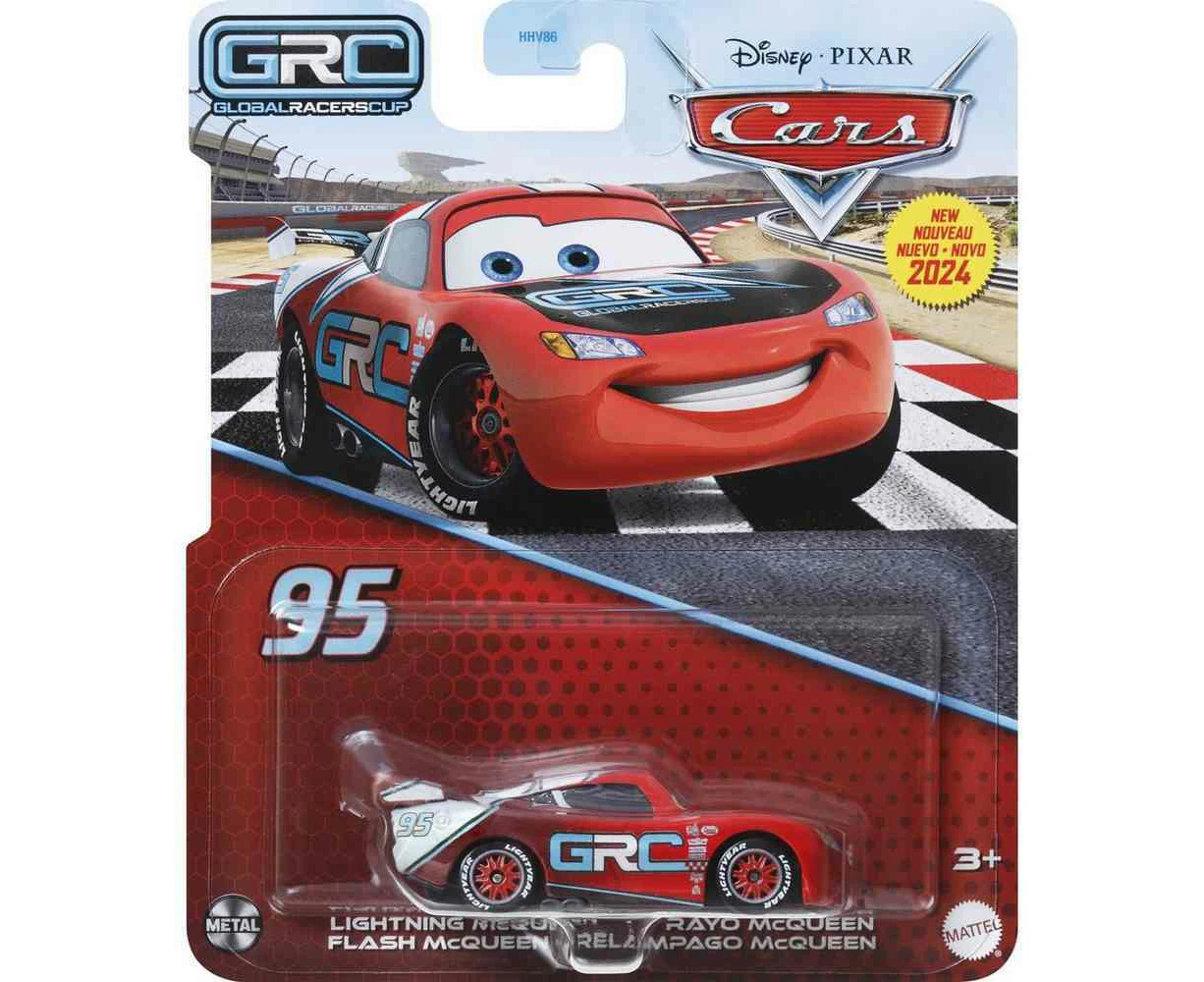 Disney Pixar Cars GRC Lightning McQueen 1:55