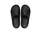 Crocs Unisex Mellow Recovery Texture Slides - Black