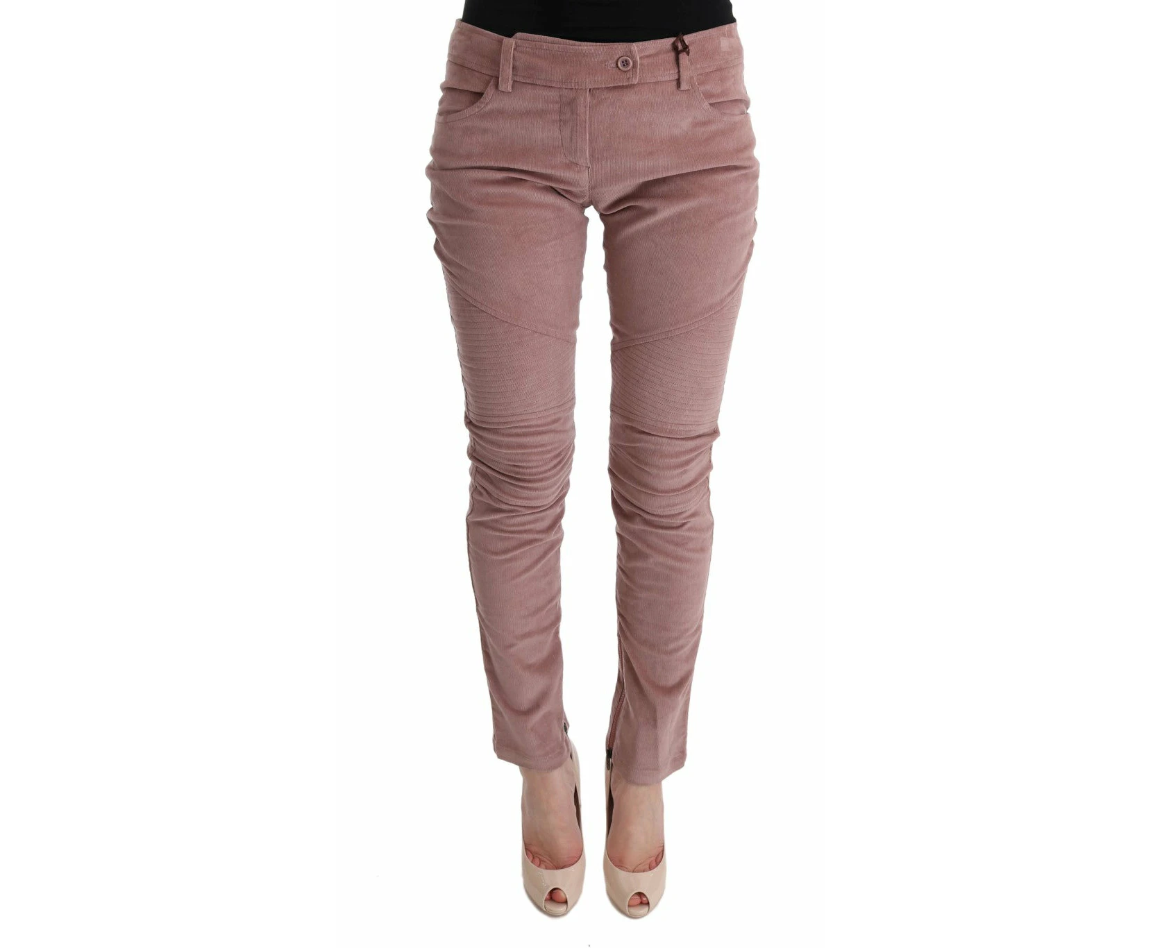 Ermanno Scervino Chic Pink Capri Cropped Trousers