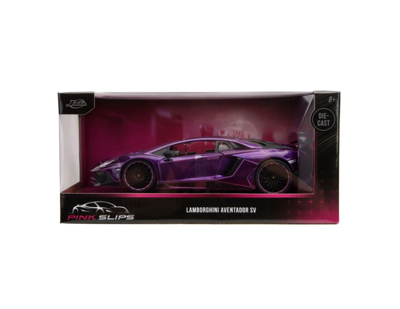 Pink Slips Lamborghini Aventador SV 1:24 Scale Diecast Vehicle