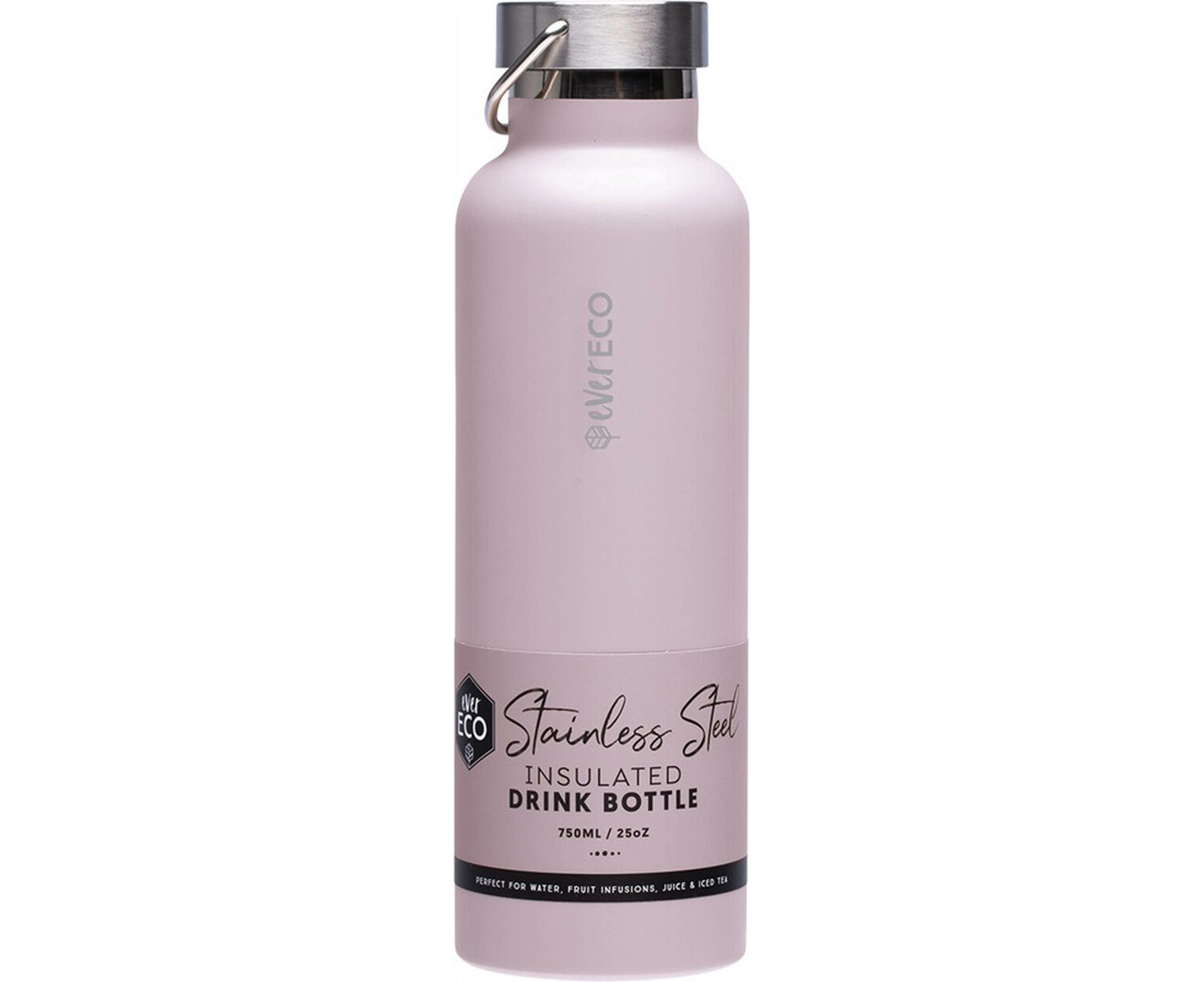 Insulated Stainless Steel Bottle (Byron Bay Lilac) - 750mL