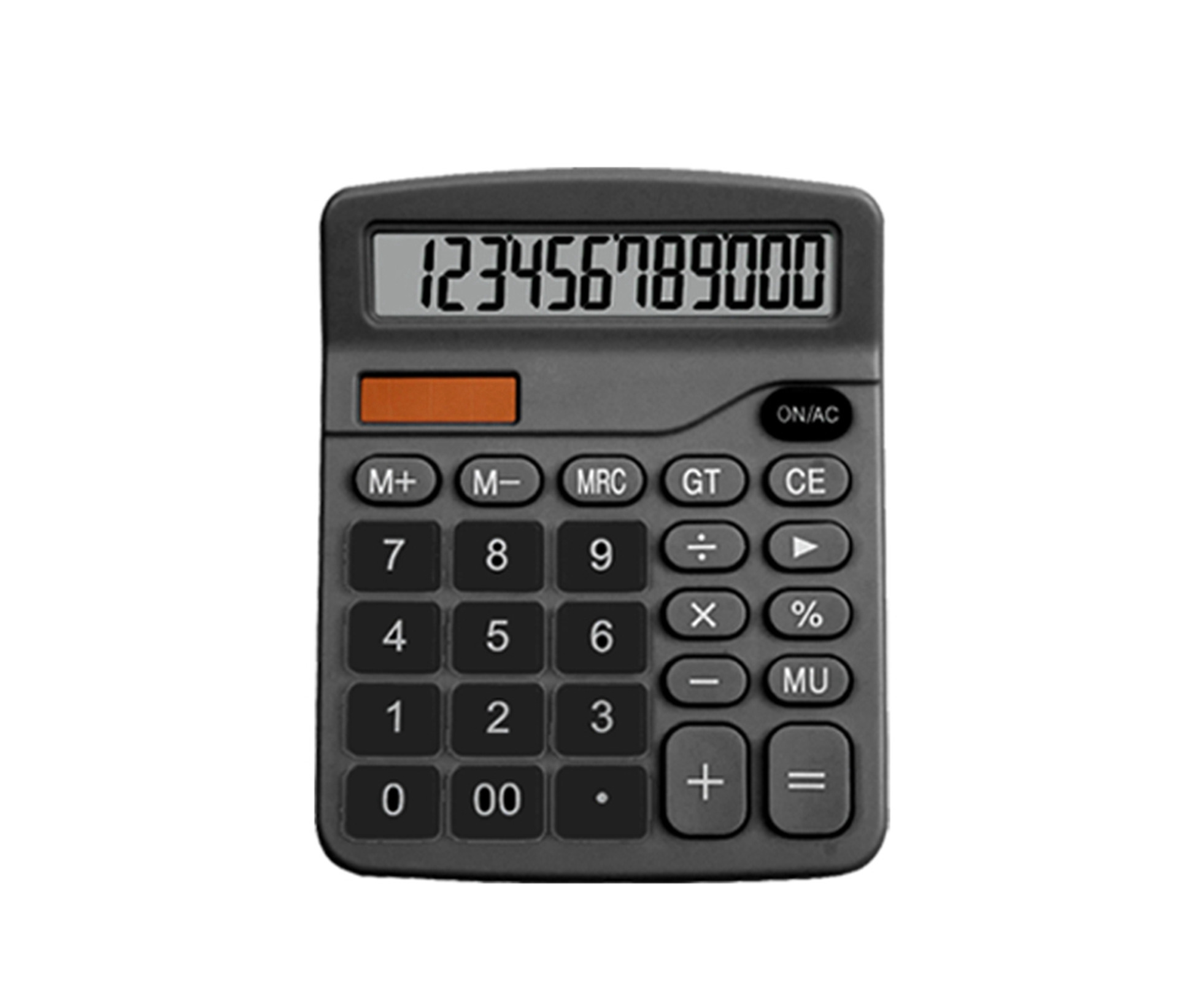 Desktop Calculator Standard 12 Digit Solar and Battery Dual Power ...