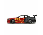 Godzilla 2002 Nissan Skyline GTR R34 1:24 Scale Vehicle