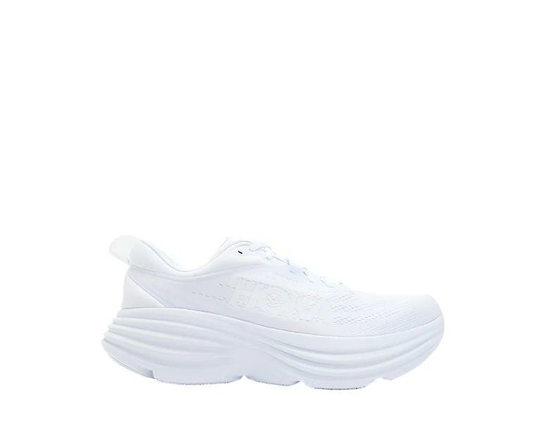 HOKA Mens Bondi 8 Running Shoes - White