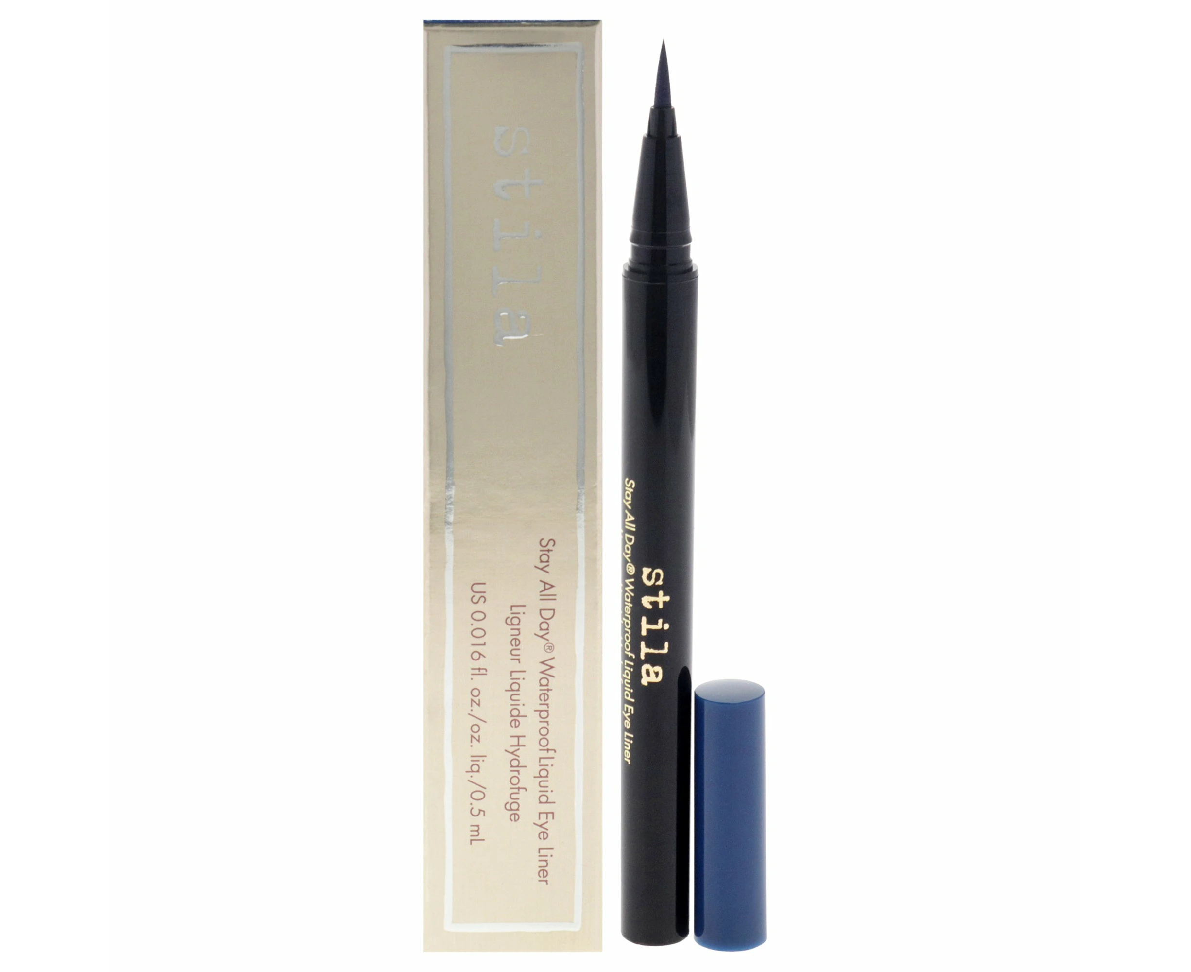 Stay All Day Waterproof Liquid Eye Liner - Marine Pink by Stila for Women - 0.016 oz Eyeliner