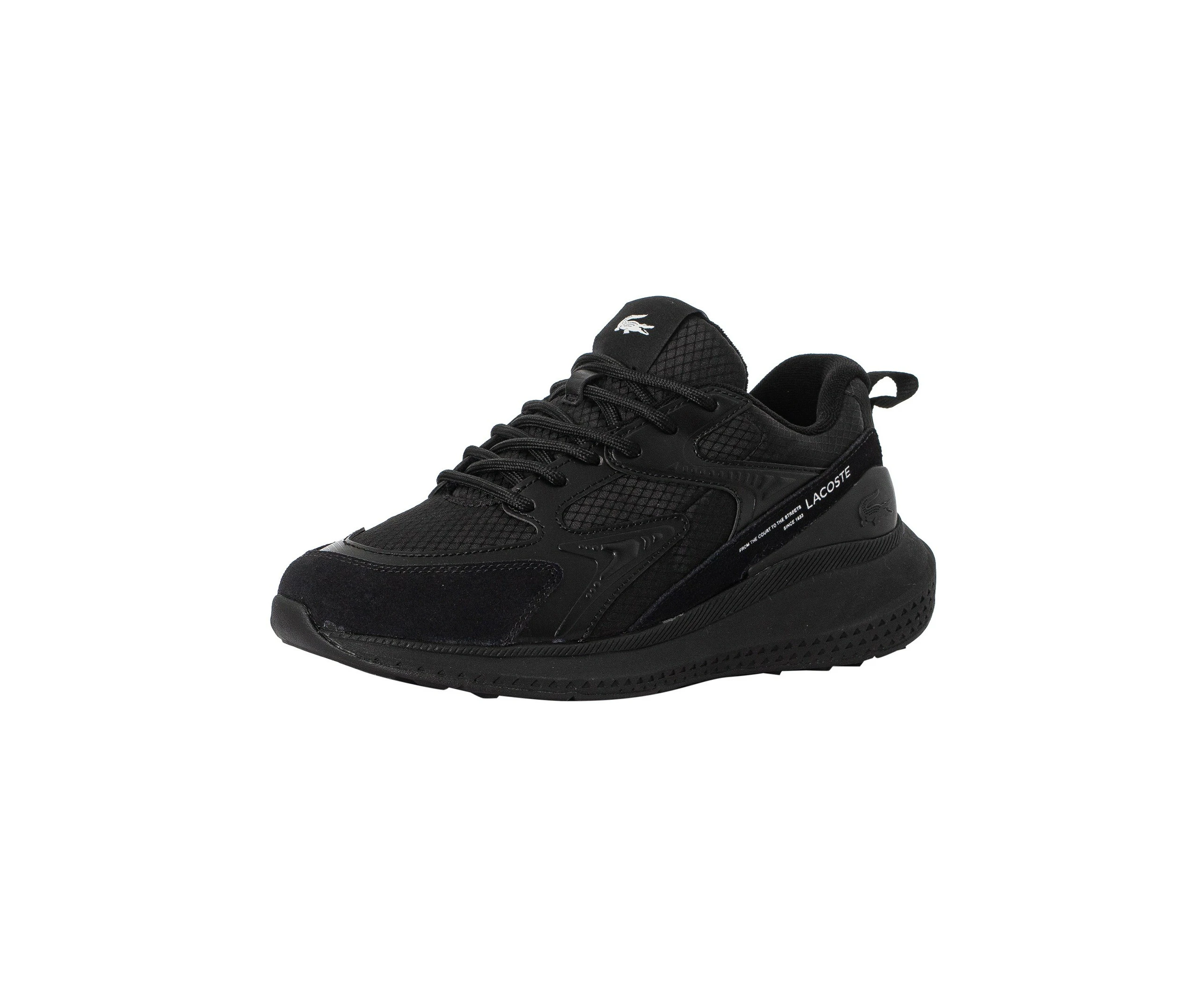 Lacoste Men's L003 EVO 124 3 SMA Trainers - Black