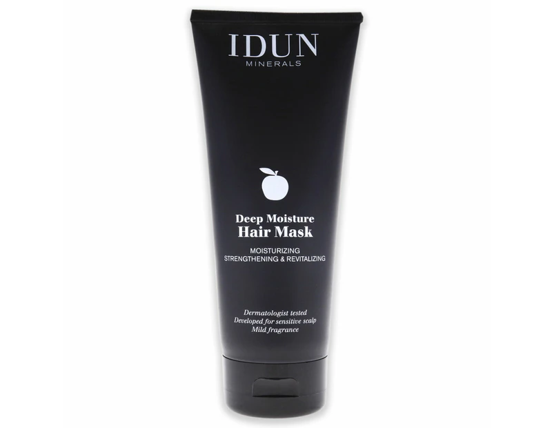 Idun Minerals Deep Moisture Hair Mask by Idun Minerals for Unisex - 6.76 oz Masque