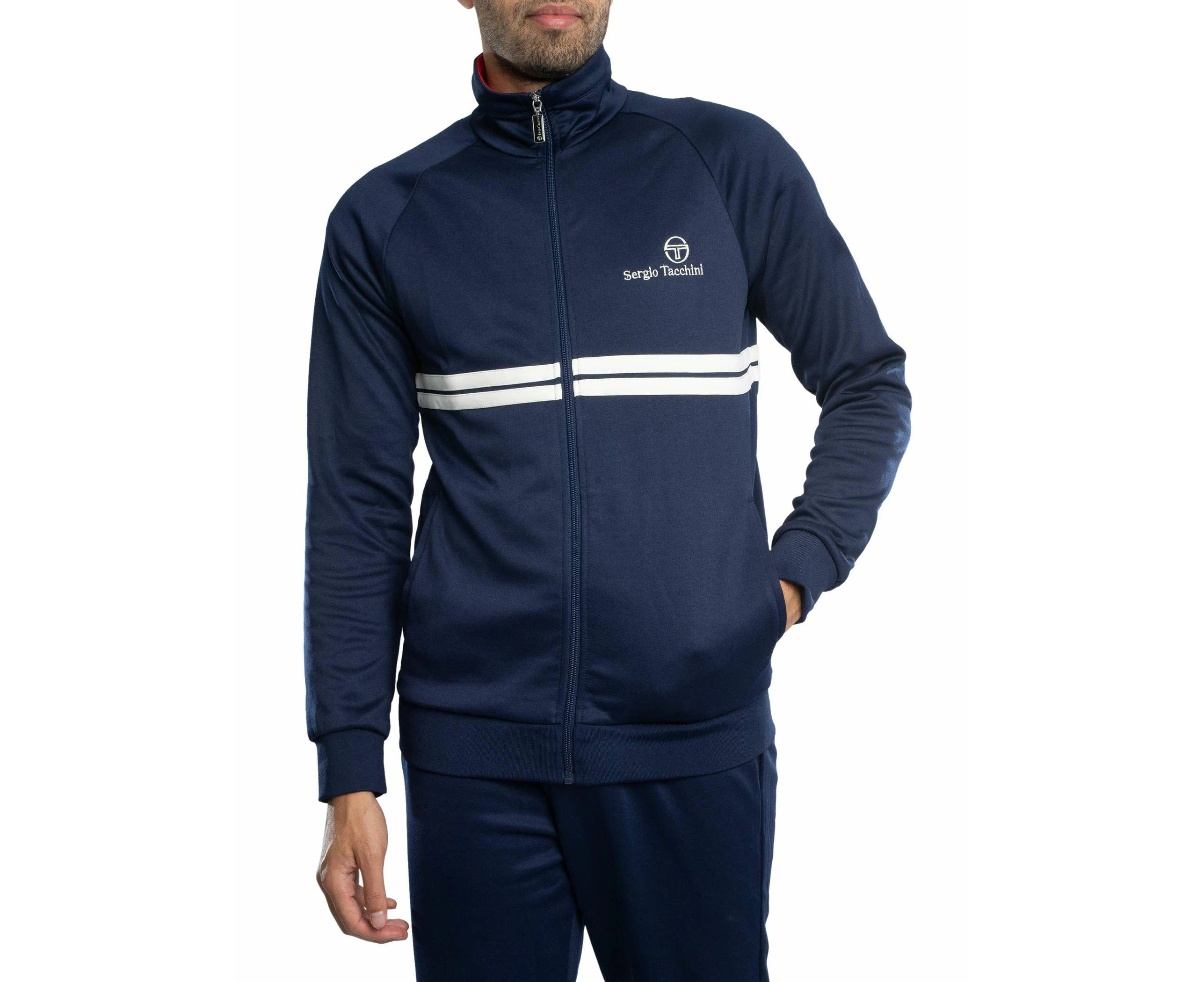 Sergio Tacchini Men's New Dallas Track Jacket - Blue