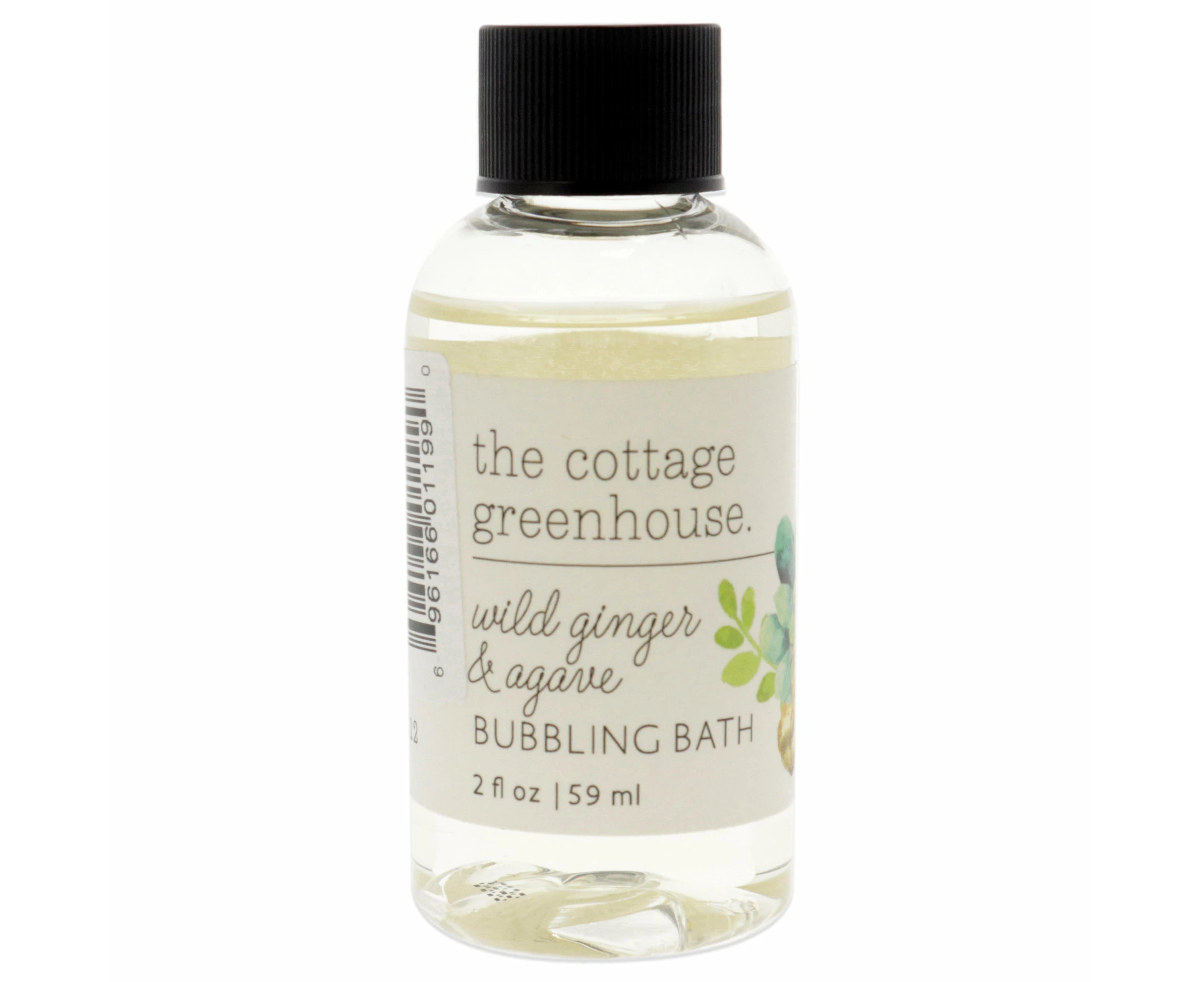 The Cottage Greenhouse Bubbling Bath - Wild Ginger and Agave by The Cottage Greenhouse for Unisex - 2 oz Body Wash