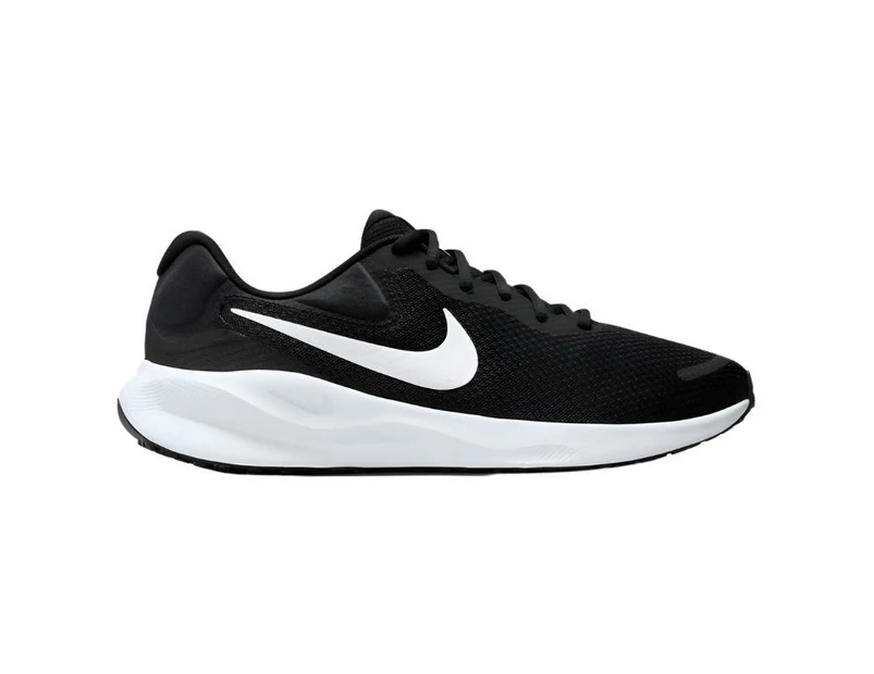 Nike Mens Revolution 7 Running Shoes - Black/White