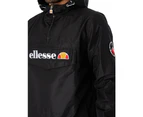 Ellesse Men's Mont 2 1/4 Zip Front Popover Jacket - Black