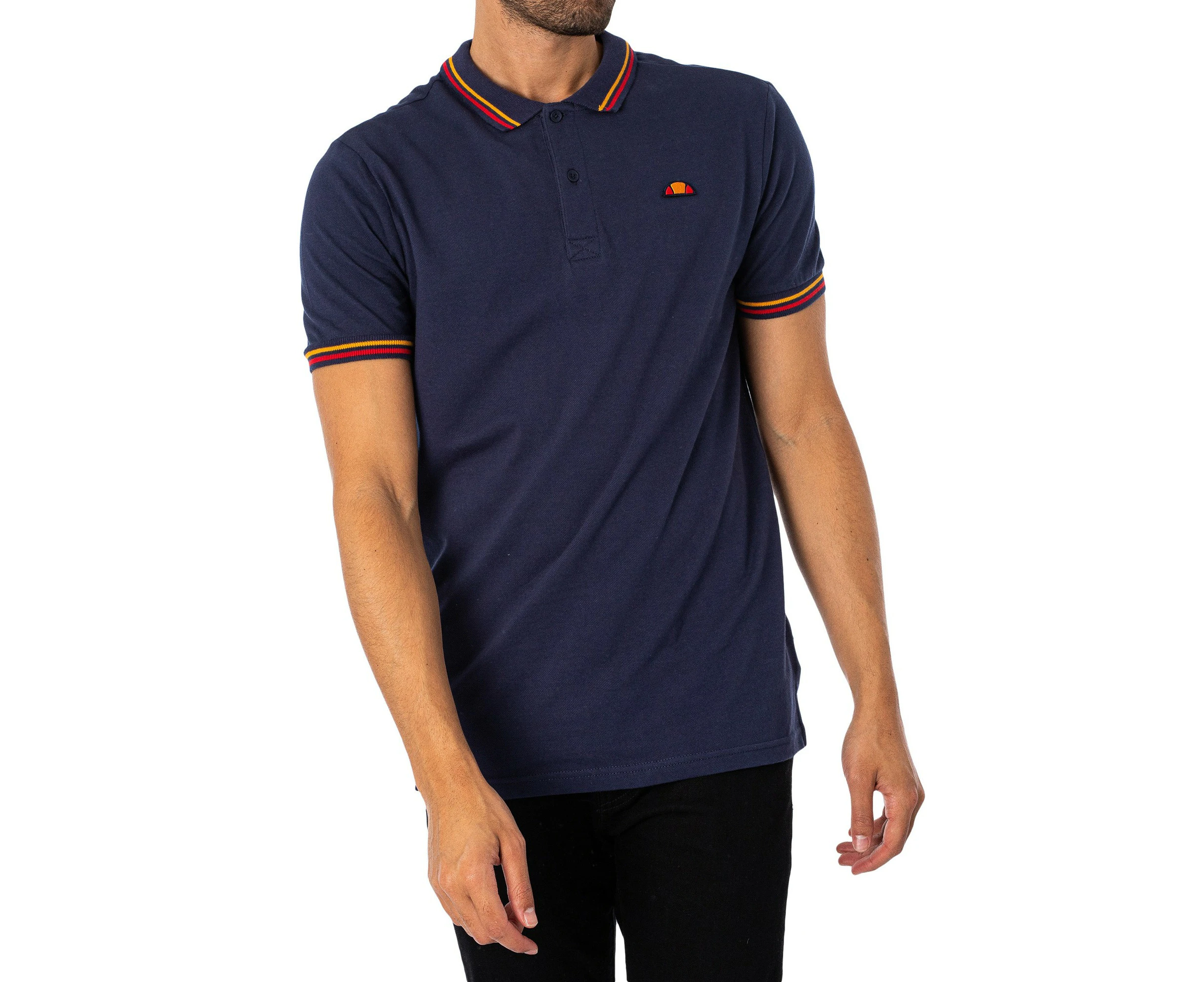 Ellesse Men's Rooks Polo Shirt - Blue