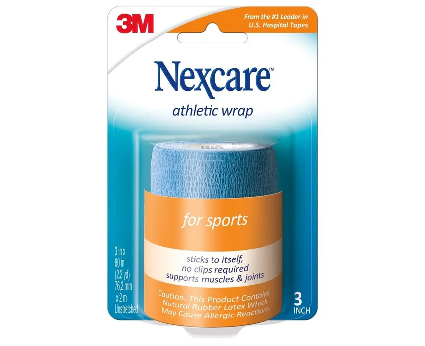 Nexcare Nexcare Athletic Wrap Blue 75mm