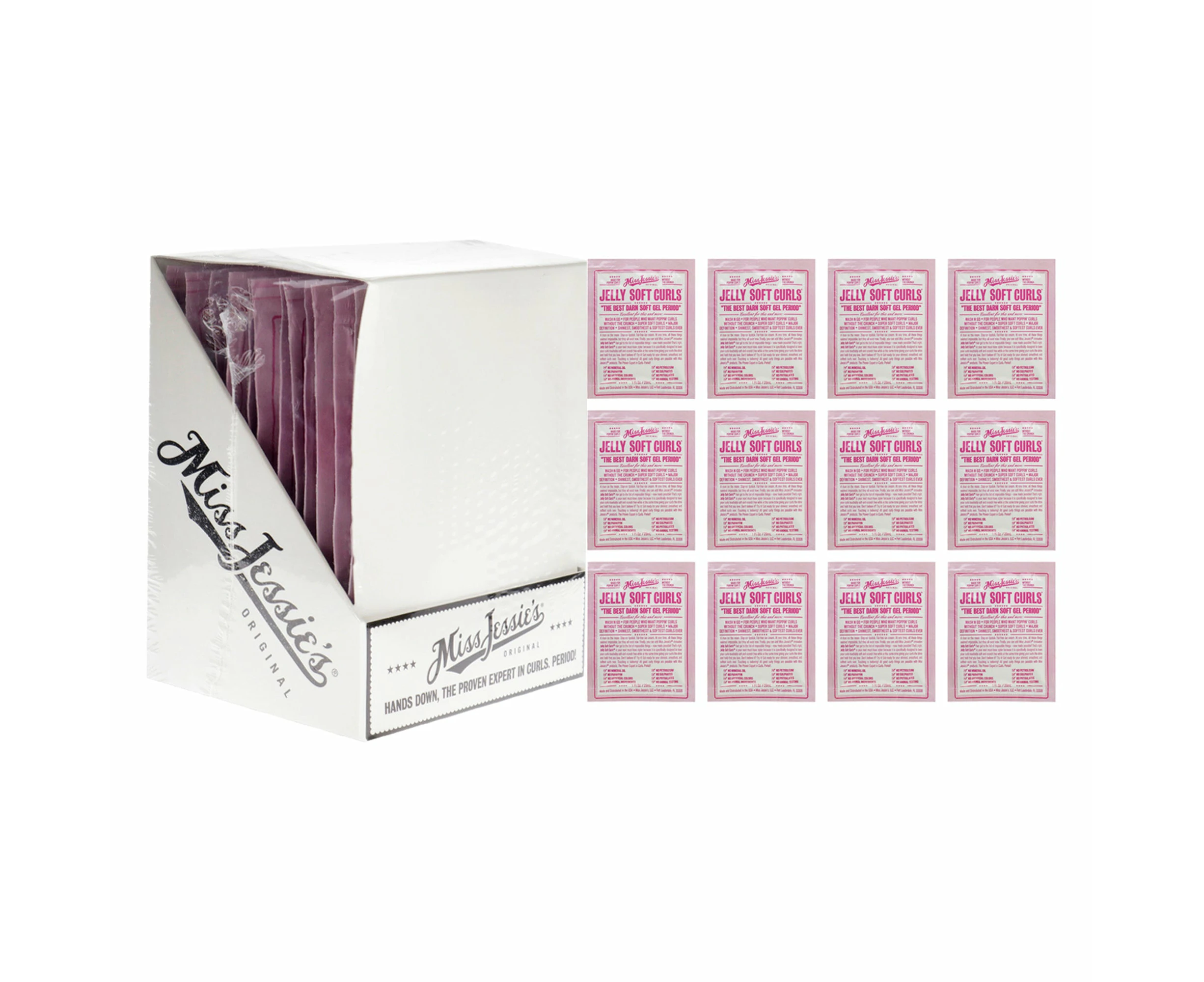 Miss Jessies Jelly Soft Curl by Miss Jessies for Unisex - 1 oz Gel - pack of 12