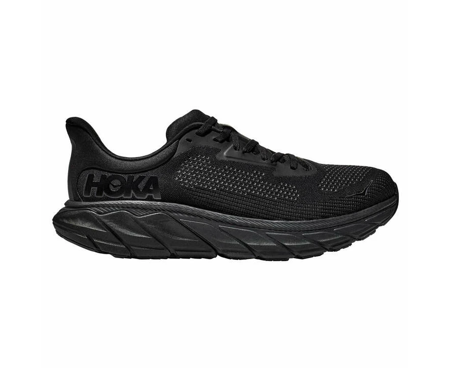 HOKA Mens Arahi 7 2E Running Shoes - Black