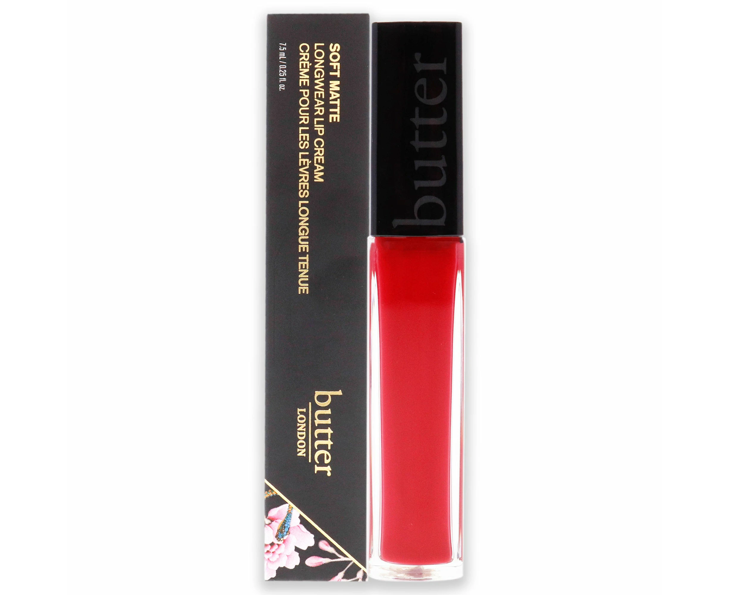 Butter London Soft Matte Long Wear Lip Cream - Bossy Boots by Butter London for Women - 0.25 oz Lipstick