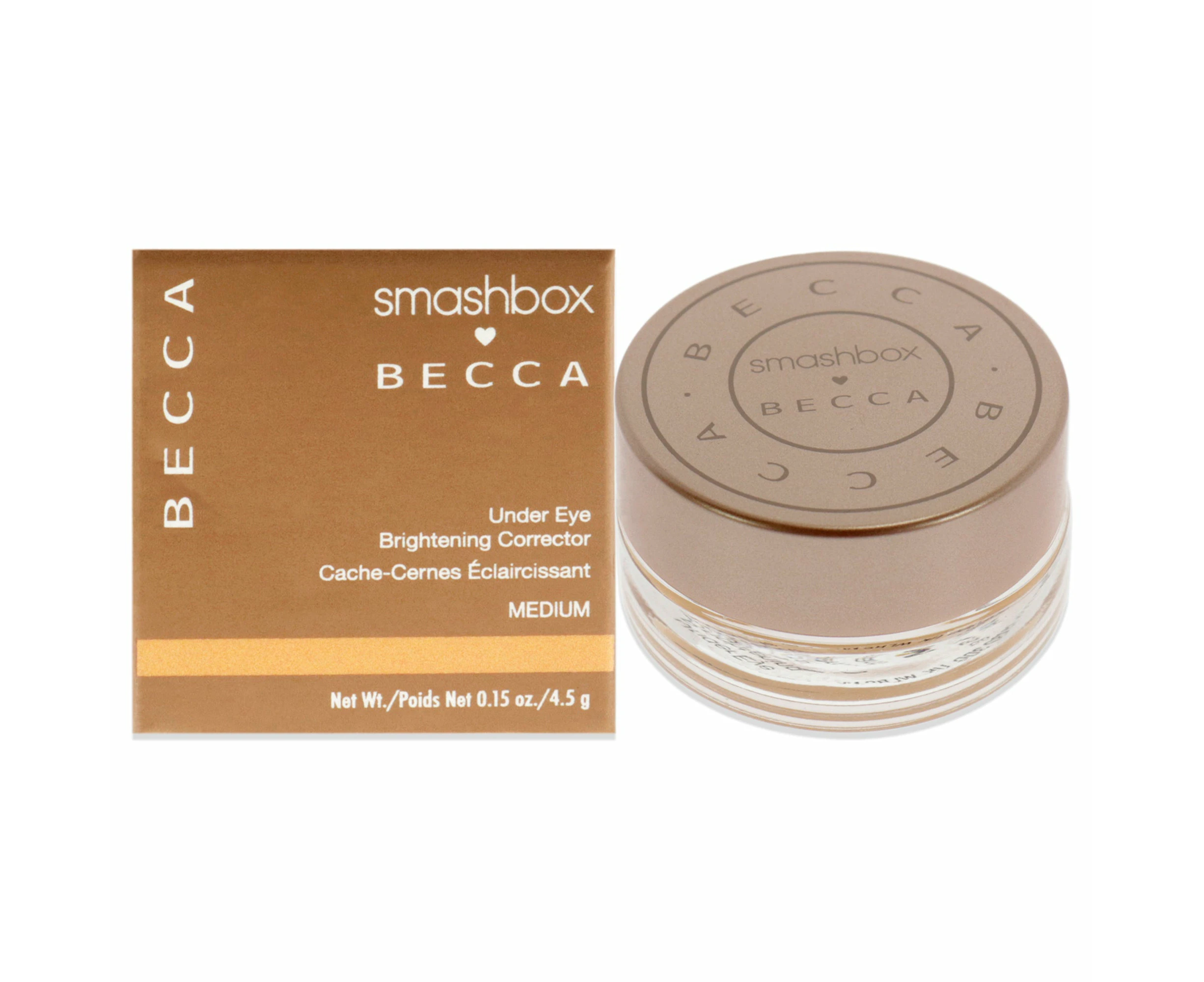 Becca Under Eye Brightening Corrector - Medium by SmashBox for Women - 0.15 oz Corrector Variant Size Value 0.15 oz