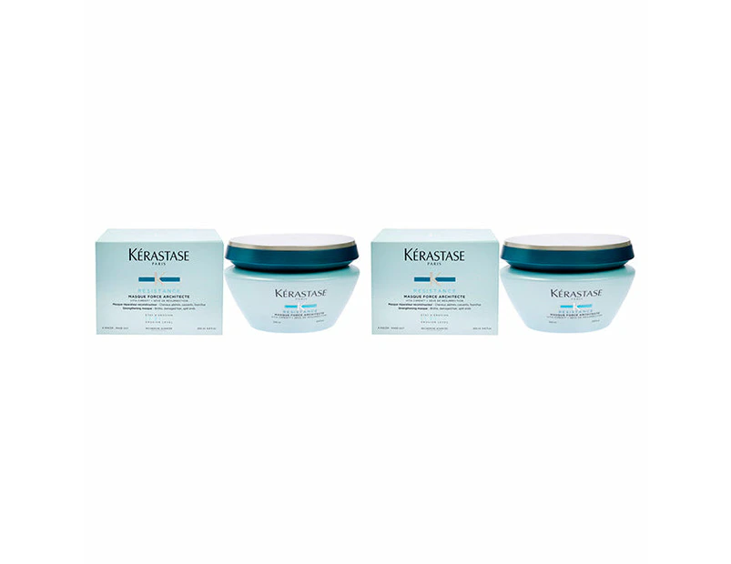 Kerastase Resistance Masque Force Architecte Recontructing Masque by Kerastase for Unisex - 6.8 oz Masque - Pack of 2