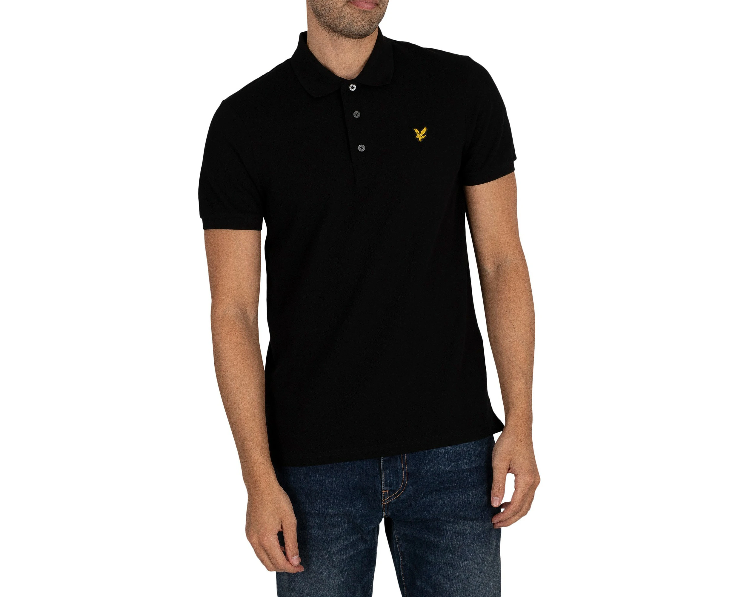 Lyle & Scott Men's Polo - Black