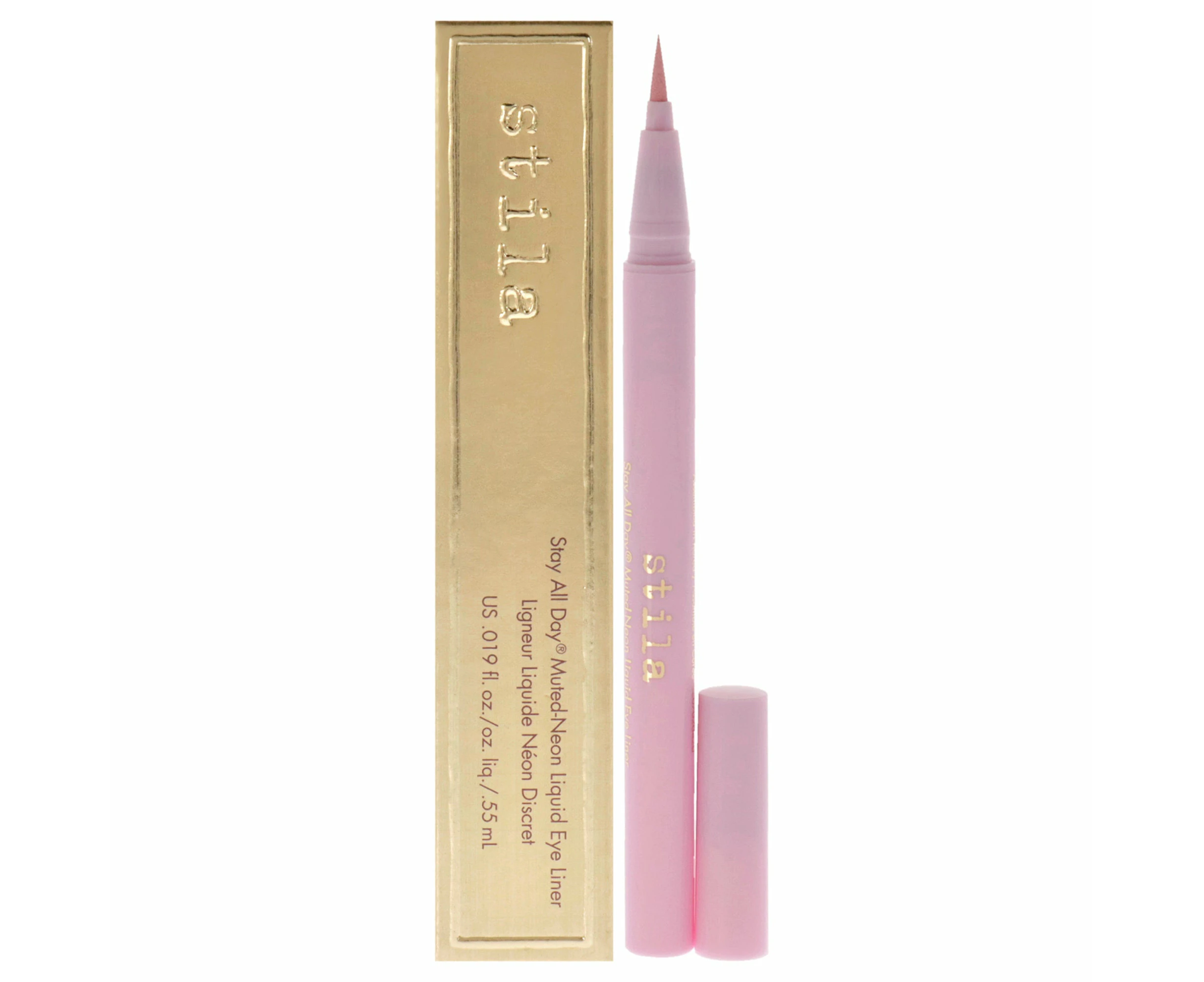 Stay All Day Muted-Neon Liquid Eye Liner - Cotton Candy by Stila for Women - 0.019 oz Eyeliner