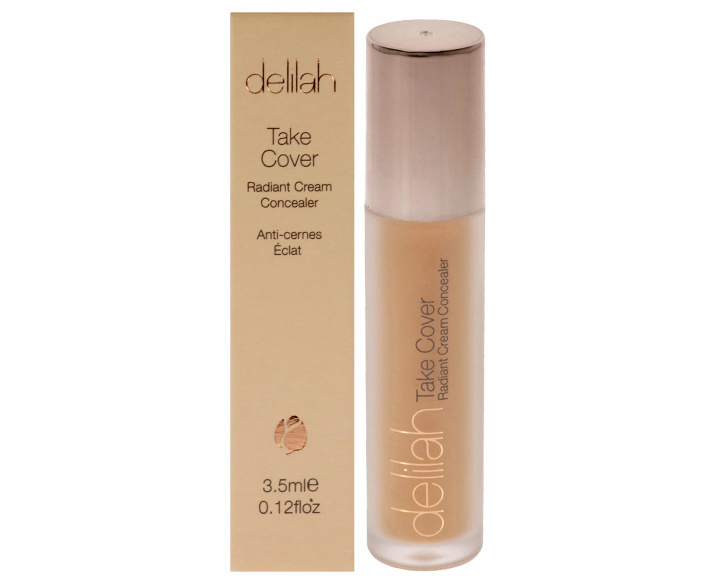 delilah Take Cover Radiant Cream Concealer - Marble for Women 0.12 oz Concealer Variant Size Value 0.12 oz