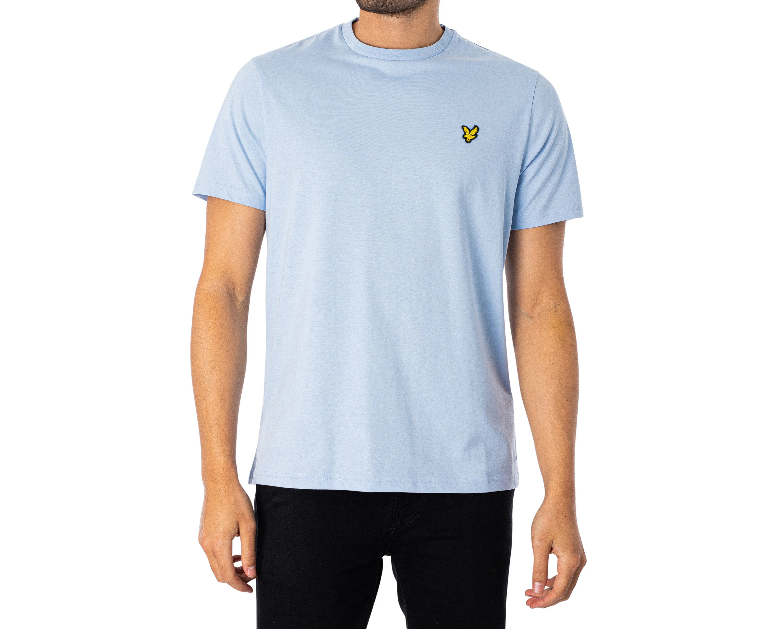 Lyle & Scott Men's Plain T-Shirt - Blue