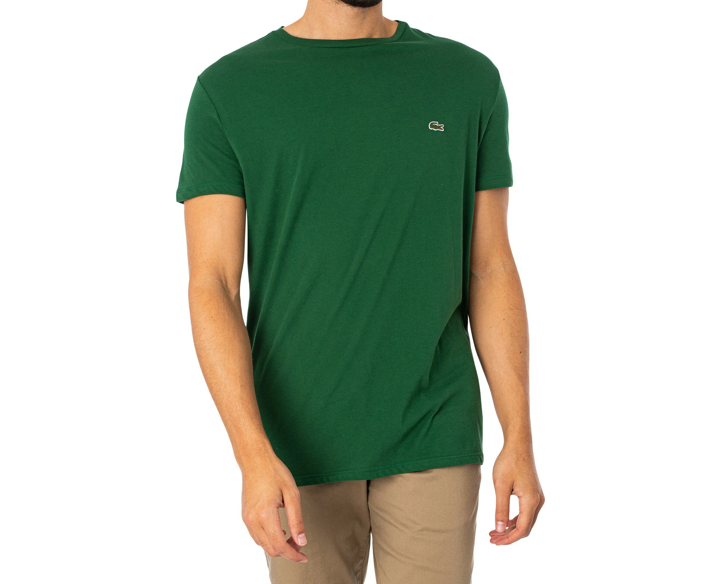 Lacoste Men's Logo Crew T-Shirt - Green