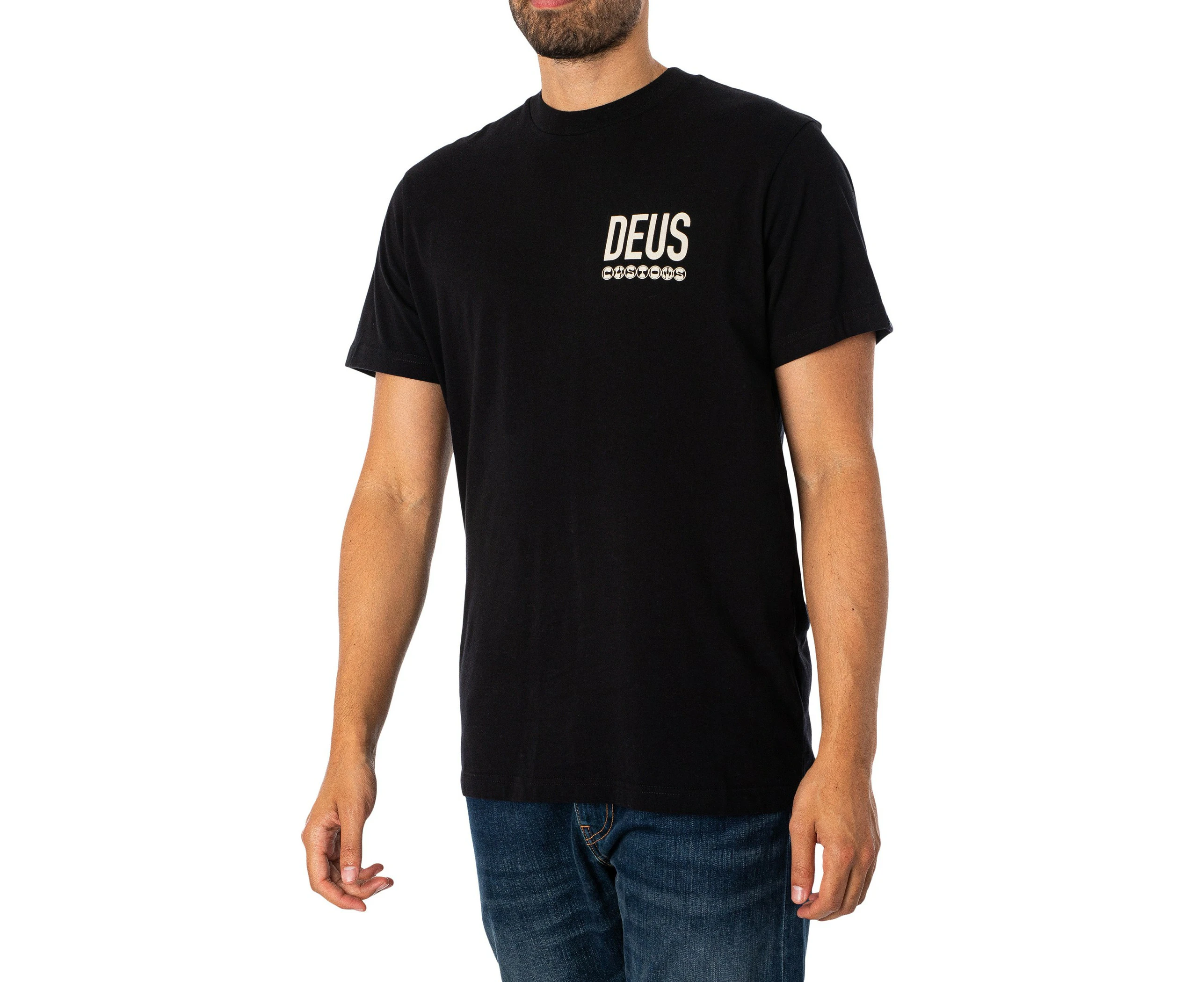 Deus Ex Machina Men's Inline T-Shirt - Black