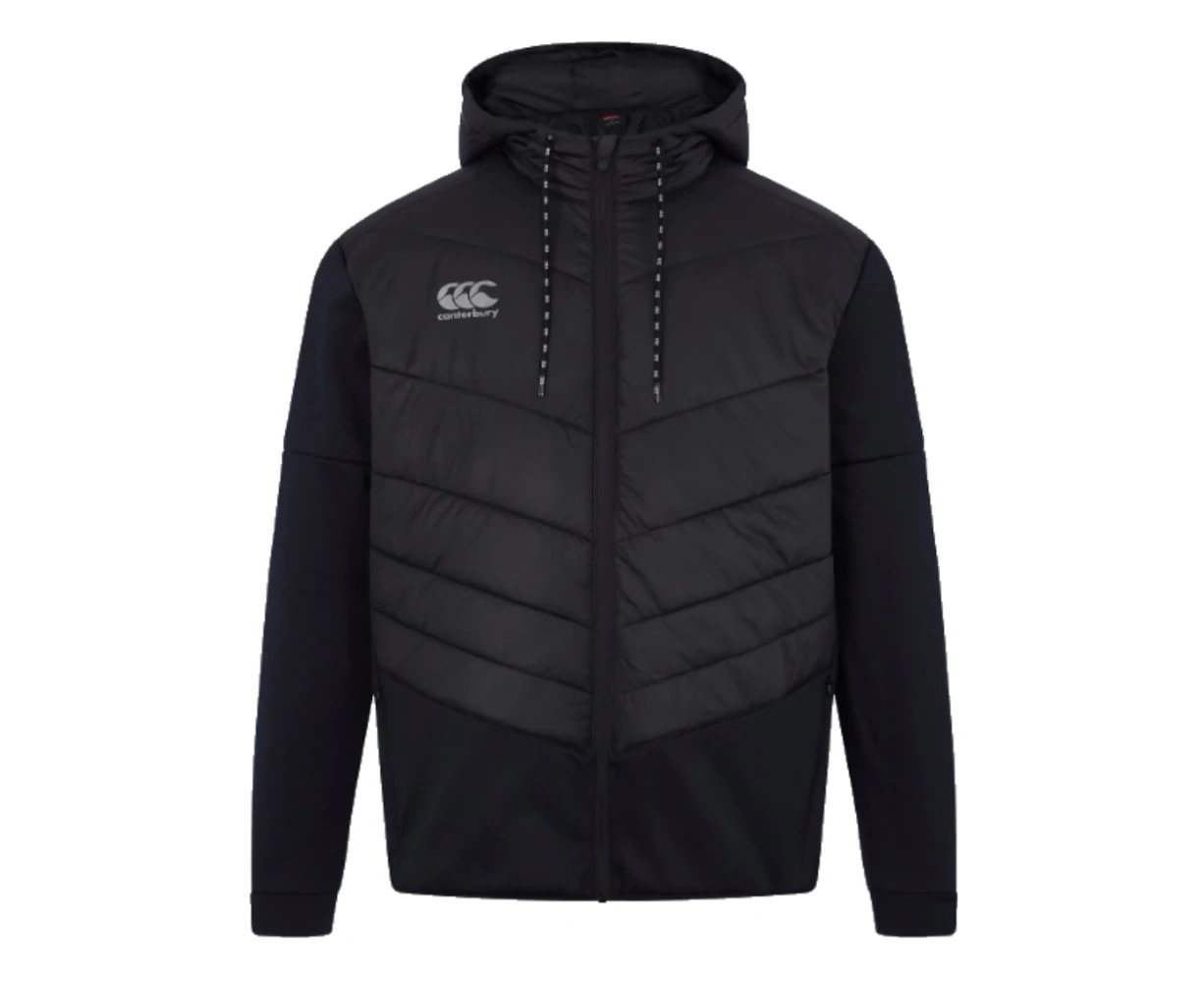 Canterbury Hybrid Thermoreg Water Resistant Padded Jacket (Black)