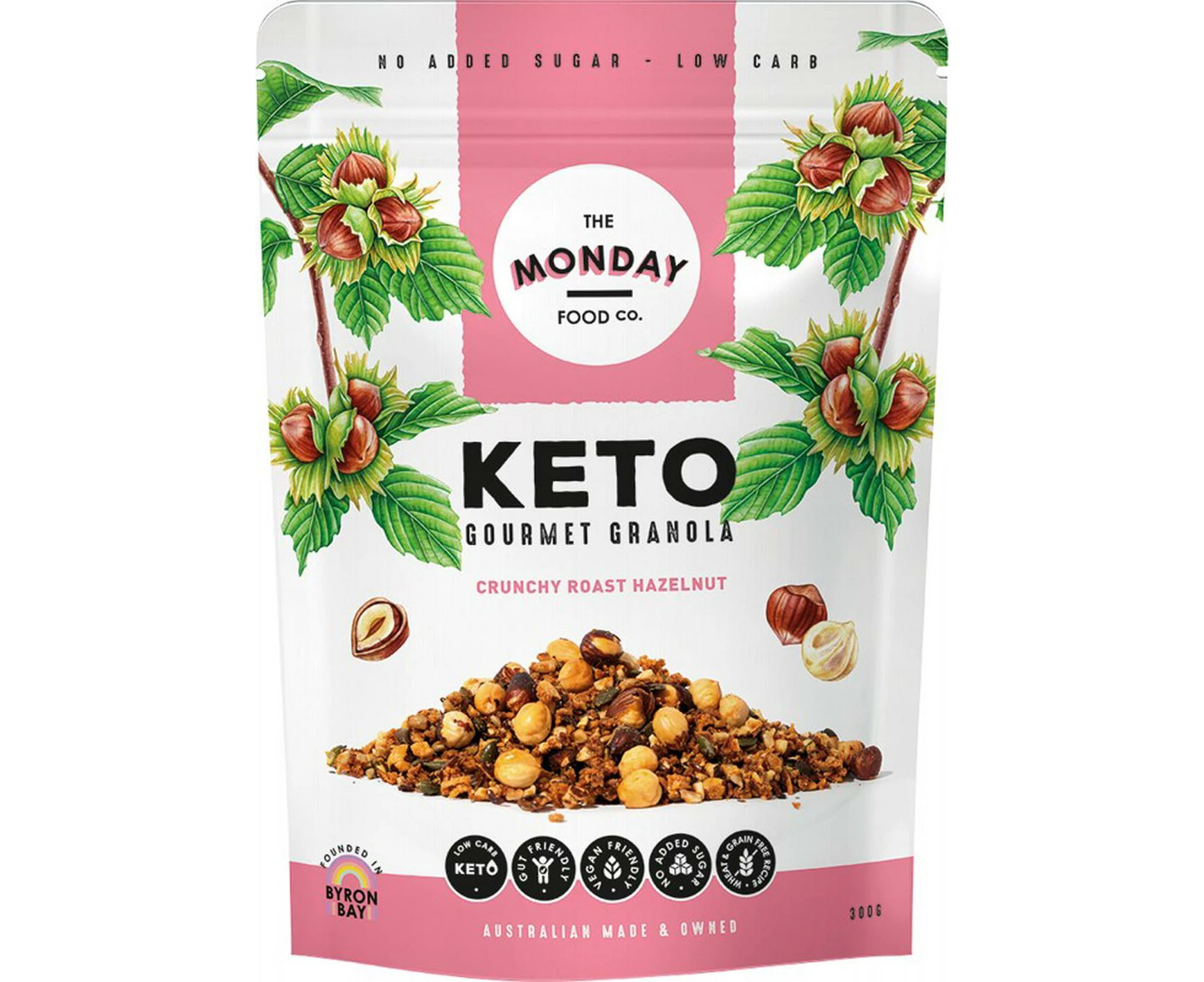 Keto Gourmet Granola (Crunchy Roast Hazelnut) - 300g