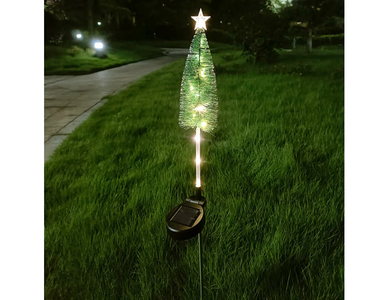 Solar Christmas Tree Lights, Christmas Solar Landscape Path Lights, Christmas Decoration