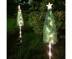 Solar Christmas Tree Lights, Christmas Solar Landscape Path Lights, Christmas Decoration