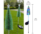 Solar Christmas Tree Lights, Christmas Solar Landscape Path Lights, Christmas Decoration