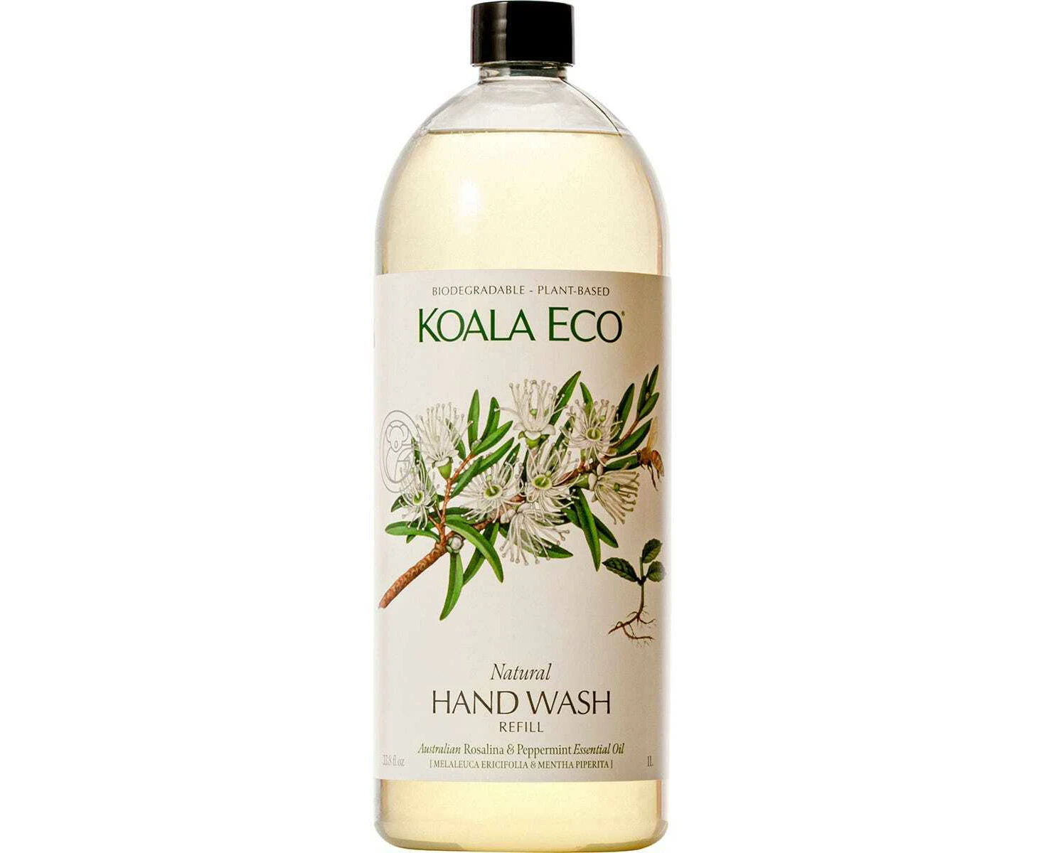 Natural Hand Wash - Rosalina & Peppermint 1L