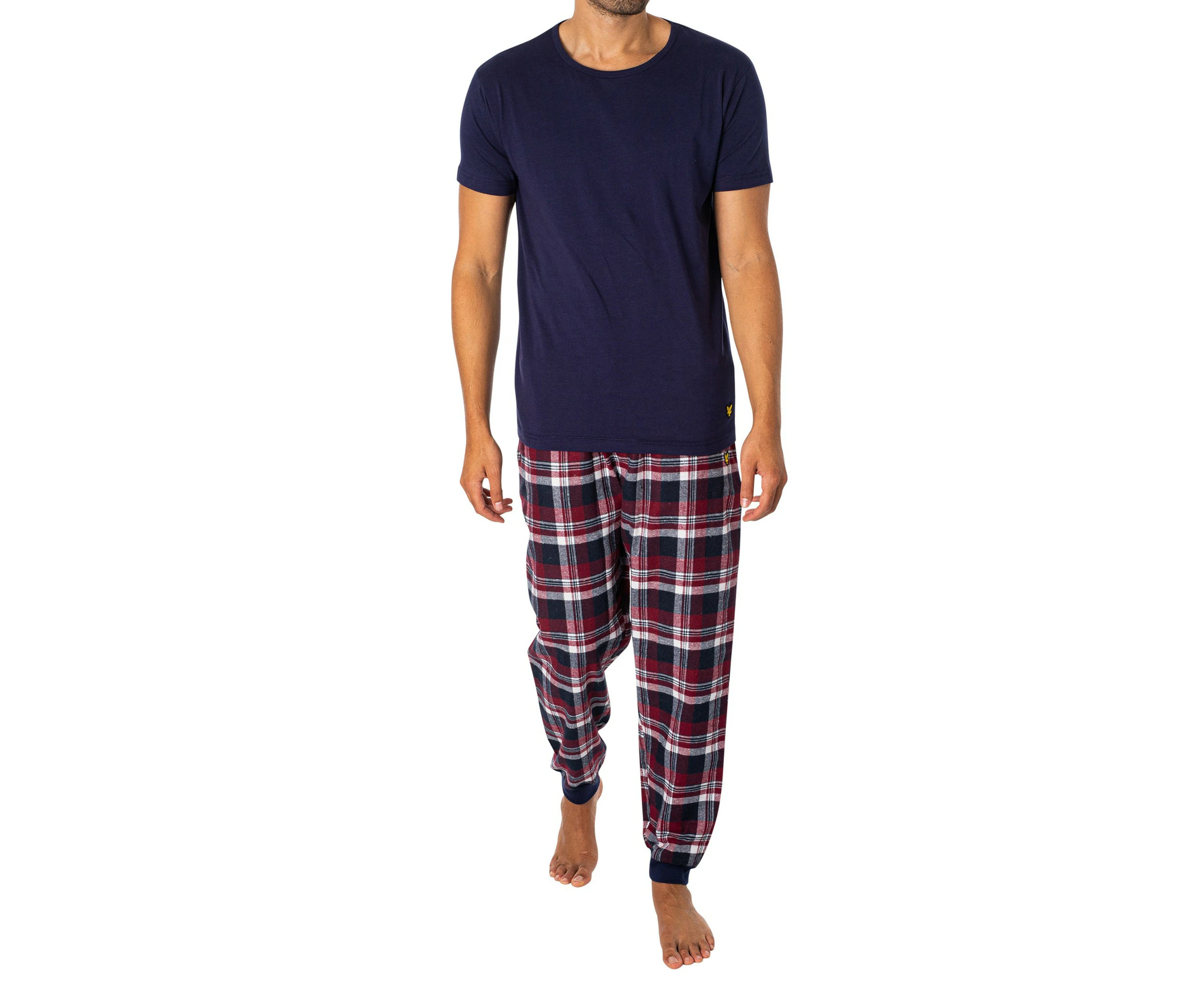 Lyle & Scott Men's Gilbert Pyjama Set - Multicoloured