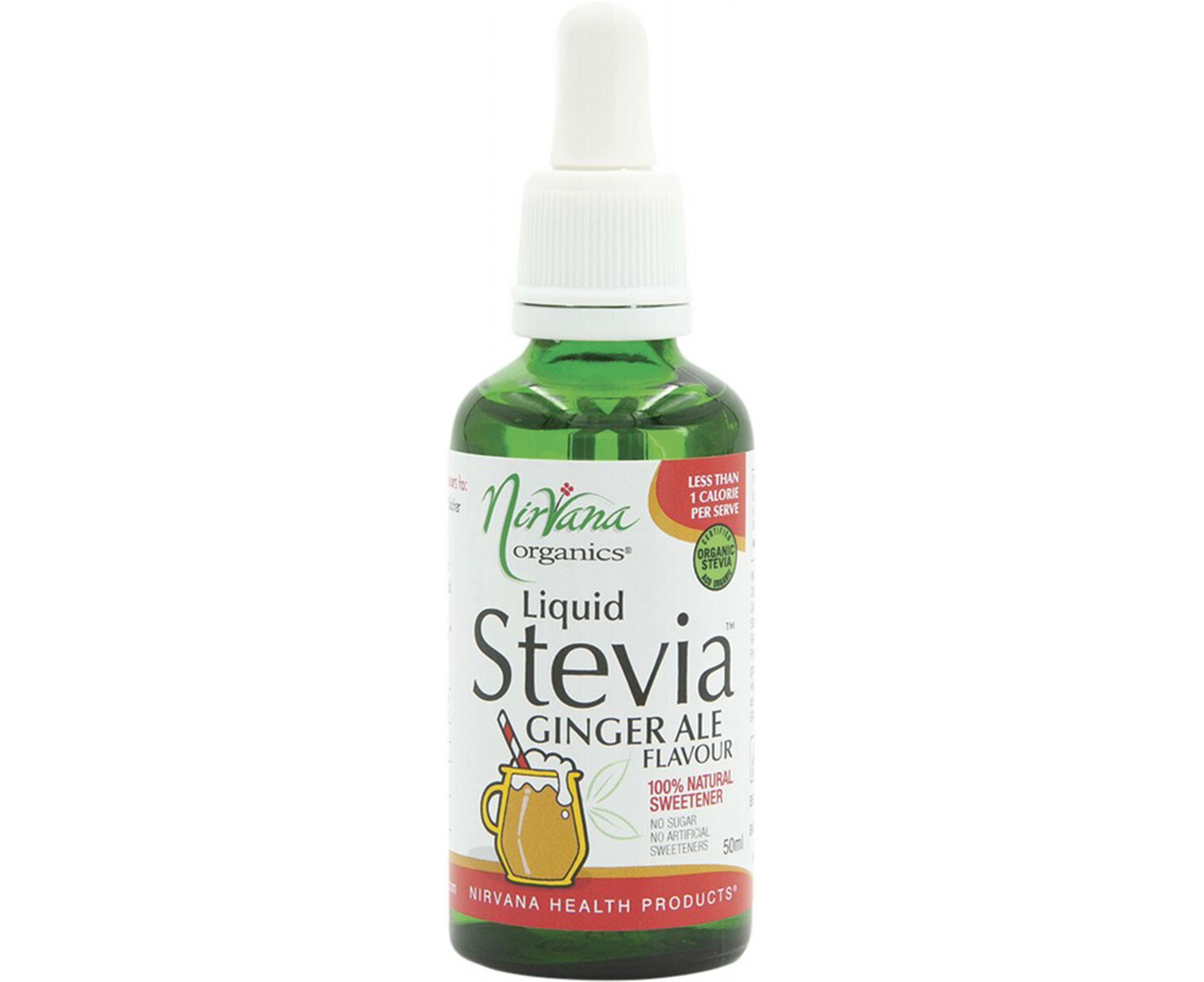 Organics Liquid Stevia Sweetener (Ginger Ale) - 50mL