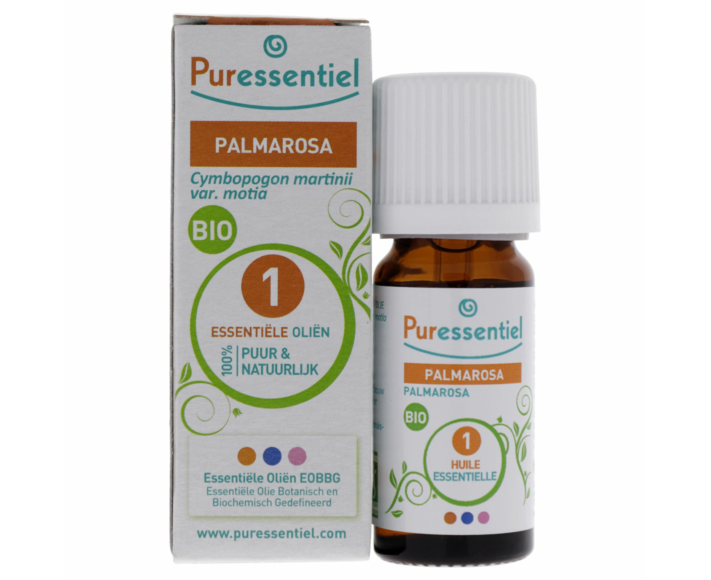 Puressentiel Organic Essential Oil - Palmarosa by Puressentiel for Unisex - 0.3 oz Oil