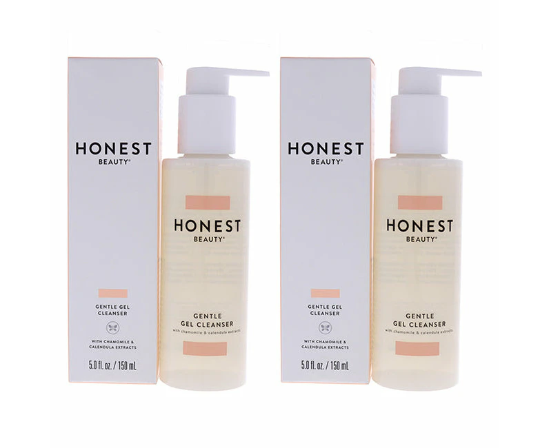 Gentle Gel Cleanser by Honest for Women - 5 oz Cleanser - Pack of 2