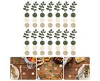 1 Pack Wedding Table Confetti Sage Leaf Engagement Party Table Scatter Party Supplies