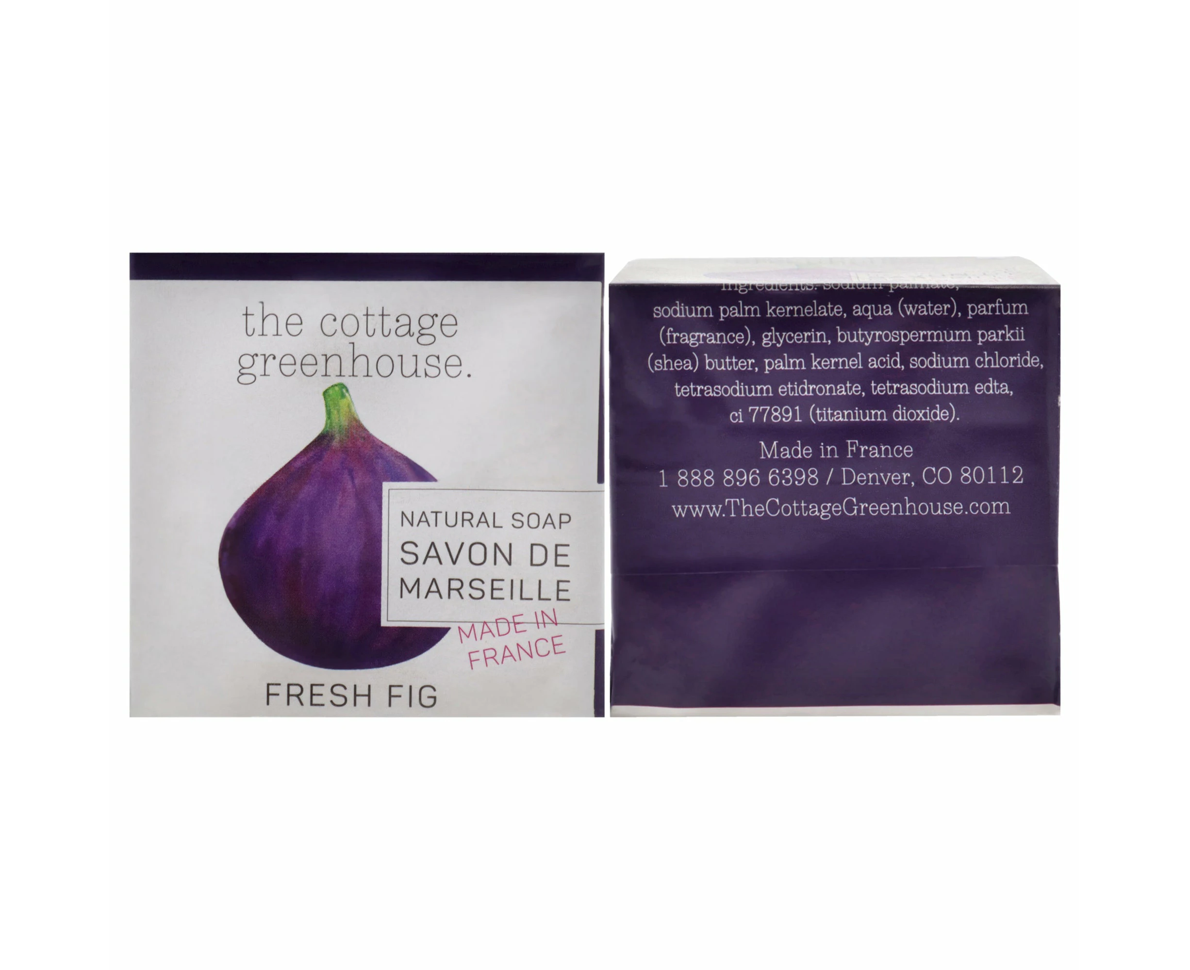 The Cottage Greenhouse Fresh Soap - Fig by The Cottage Greenhouse for Unisex - 3.5 oz Soap